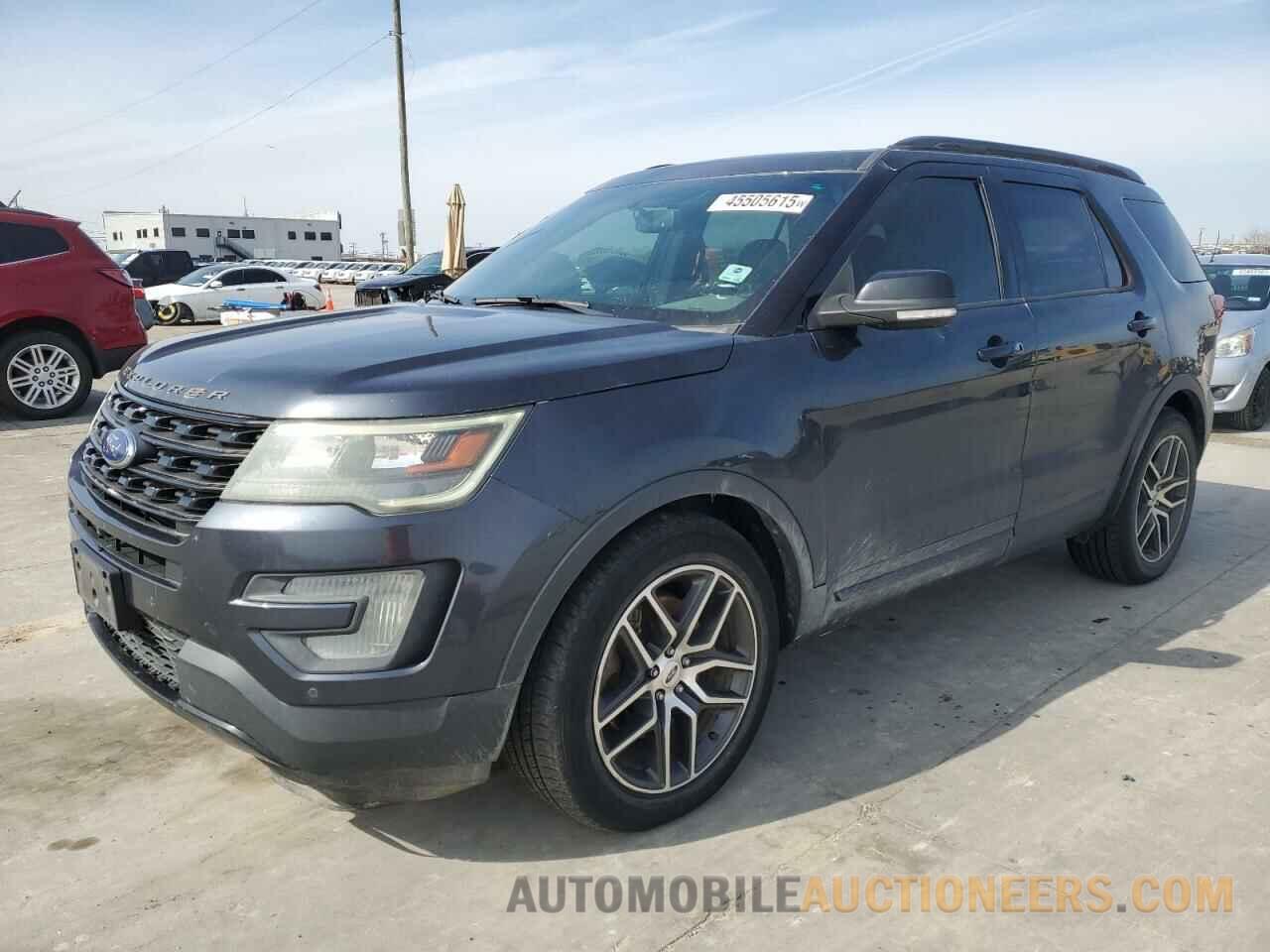 1FM5K8GT7HGA87117 FORD EXPLORER 2017