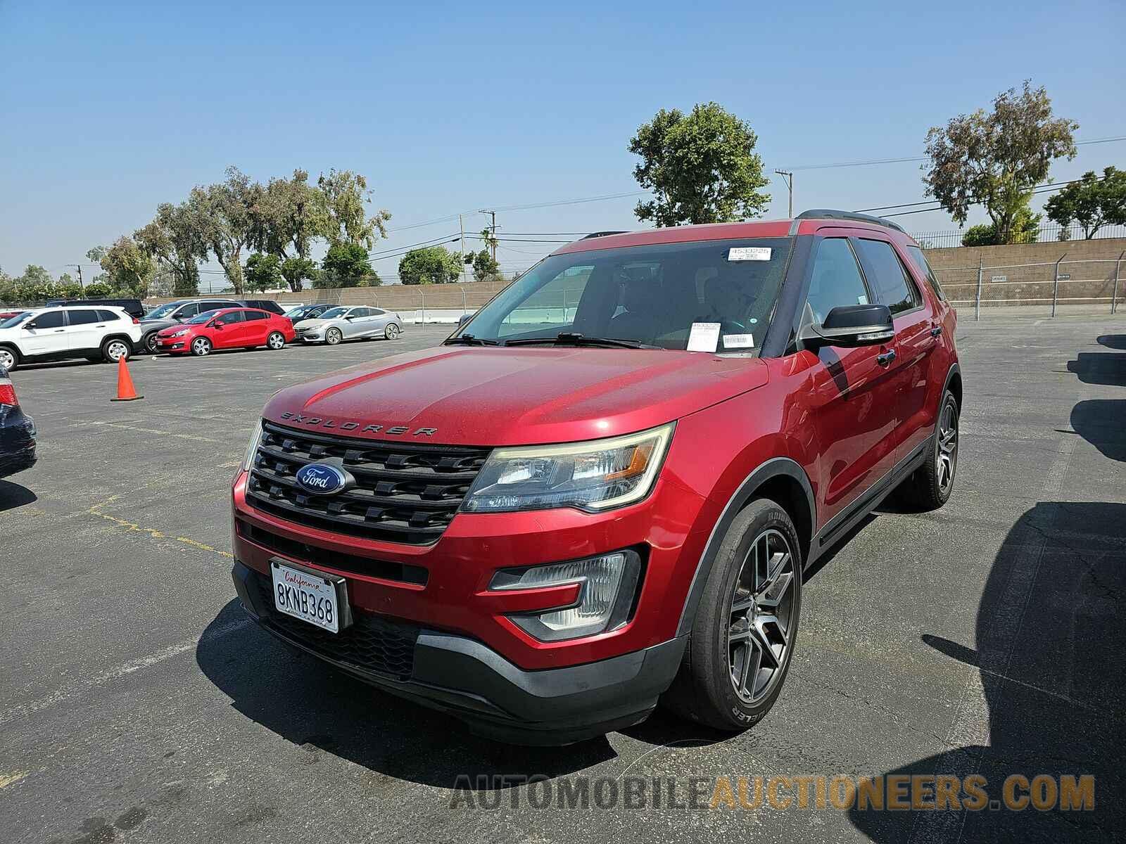 1FM5K8GT8GGC12771 Ford Explorer 2016