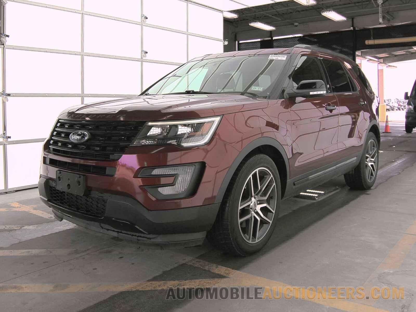 1FM5K8GT8HGC76942 Ford Explorer 2017