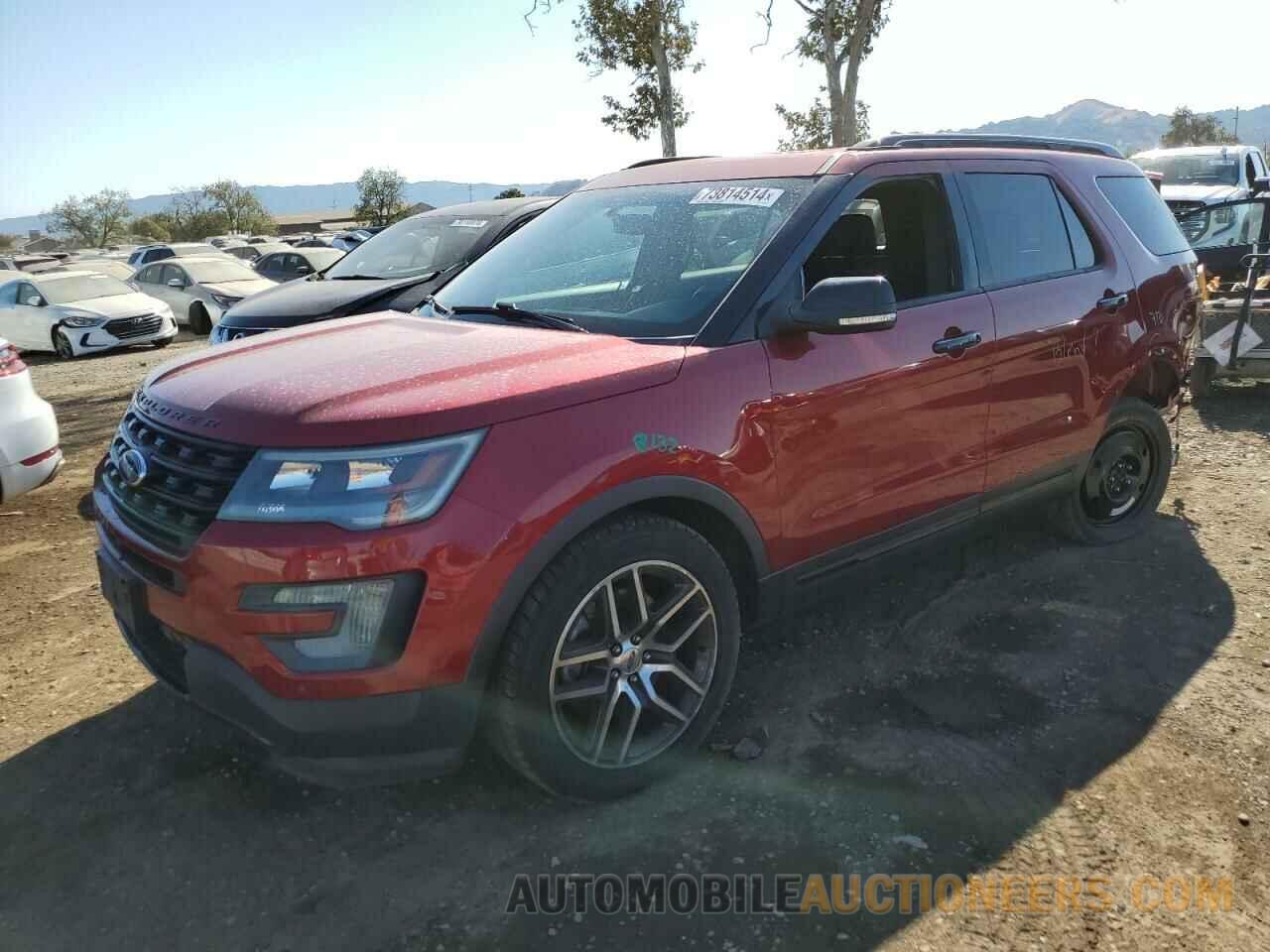 1FM5K8GT9GGB12579 FORD EXPLORER 2016