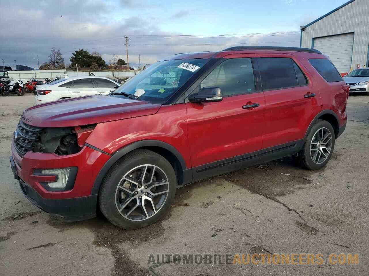 1FM5K8GT9GGC88287 FORD EXPLORER 2016