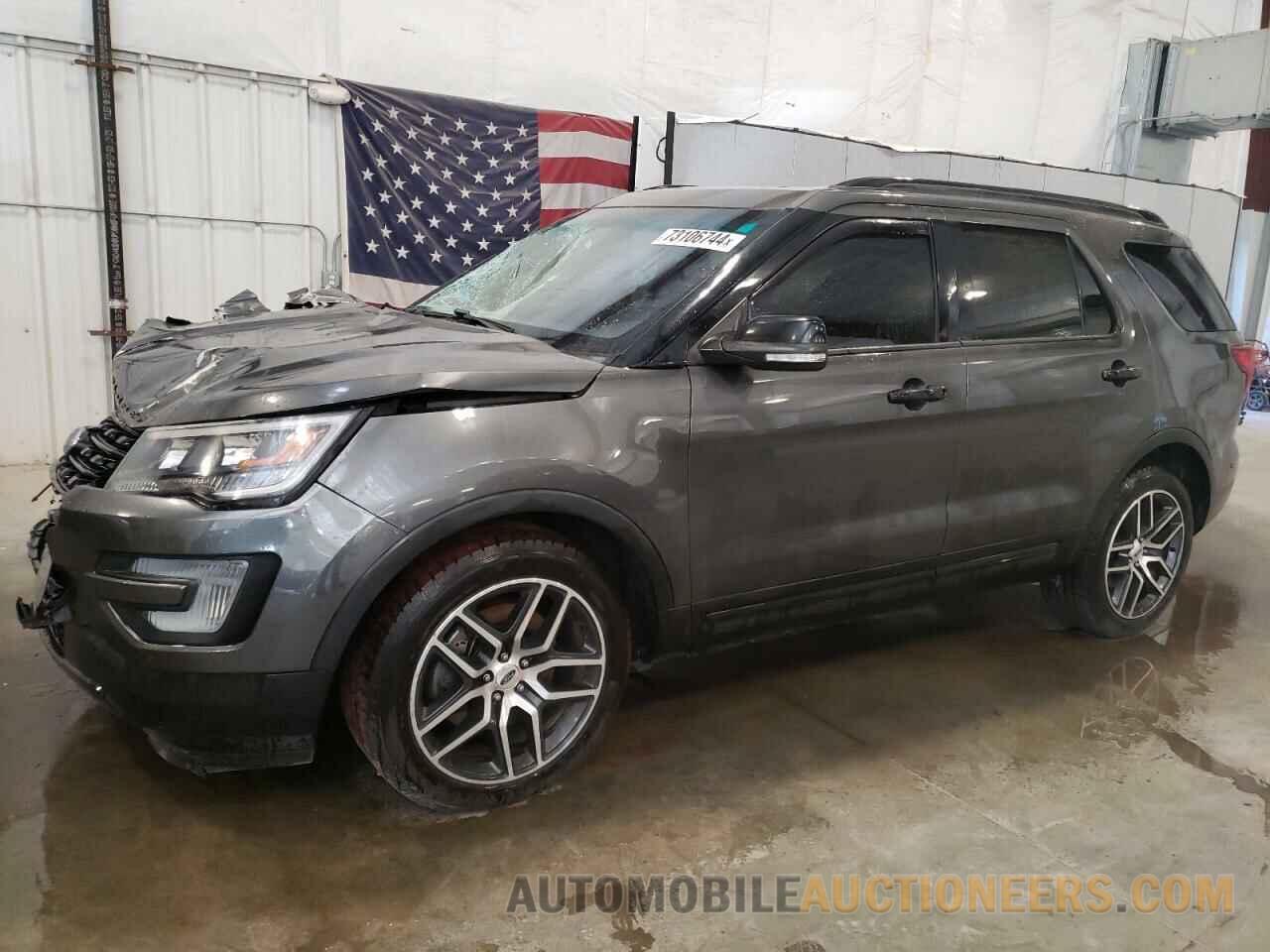 1FM5K8GT9HGA16100 FORD EXPLORER 2017