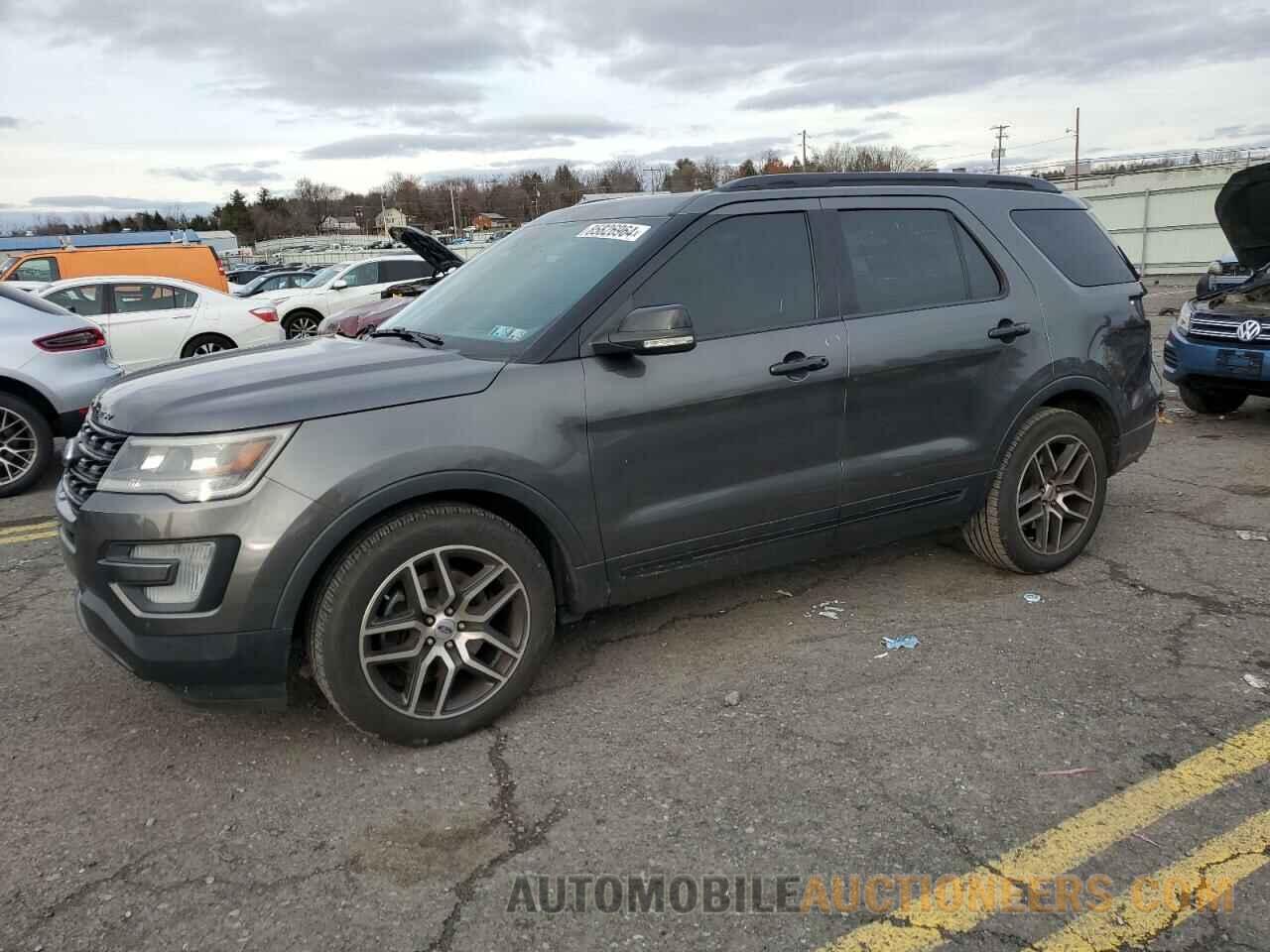 1FM5K8GT9HGC74455 FORD EXPLORER 2017