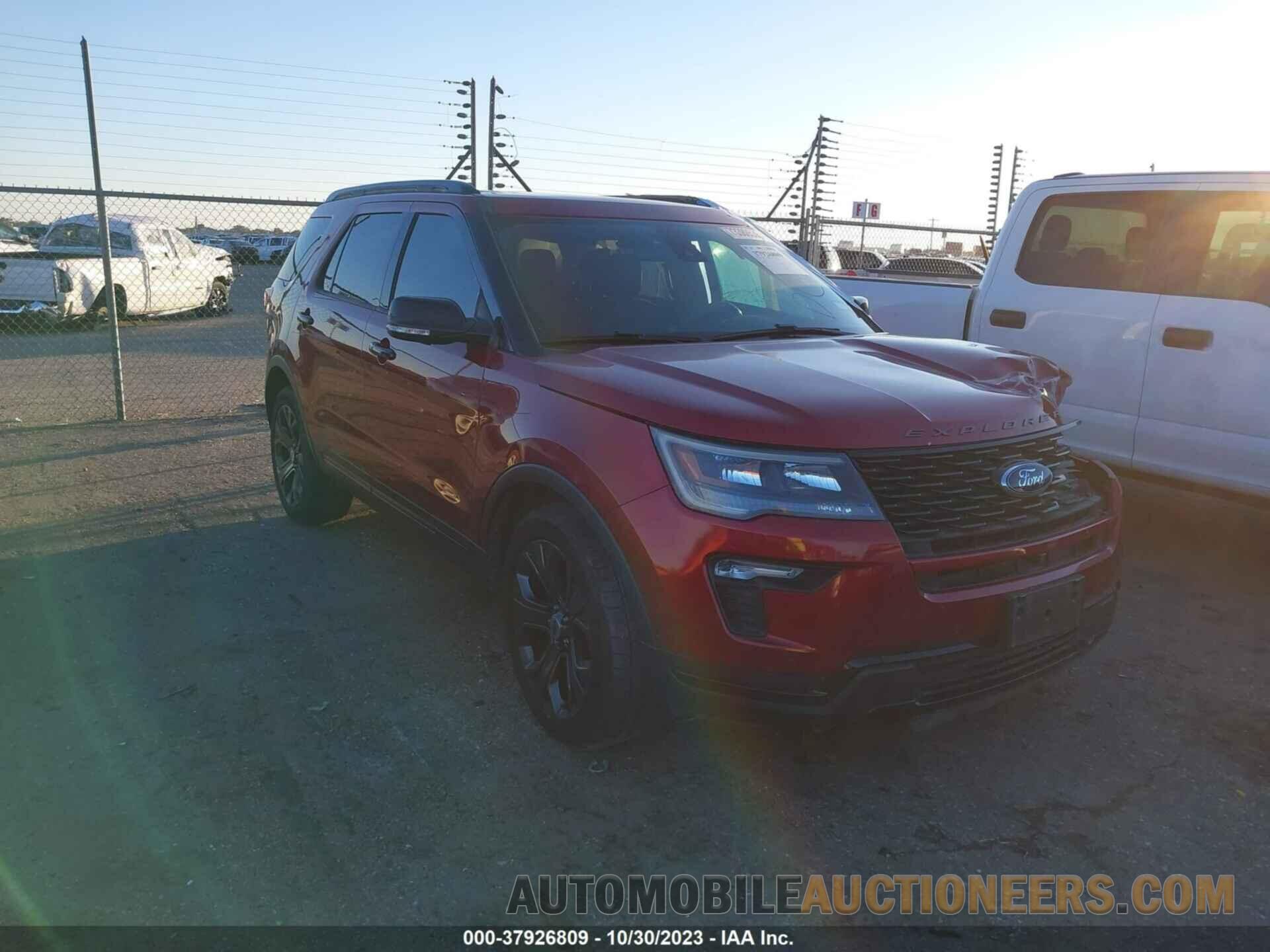 1FM5K8GT9JGC26153 FORD EXPLORER 2018