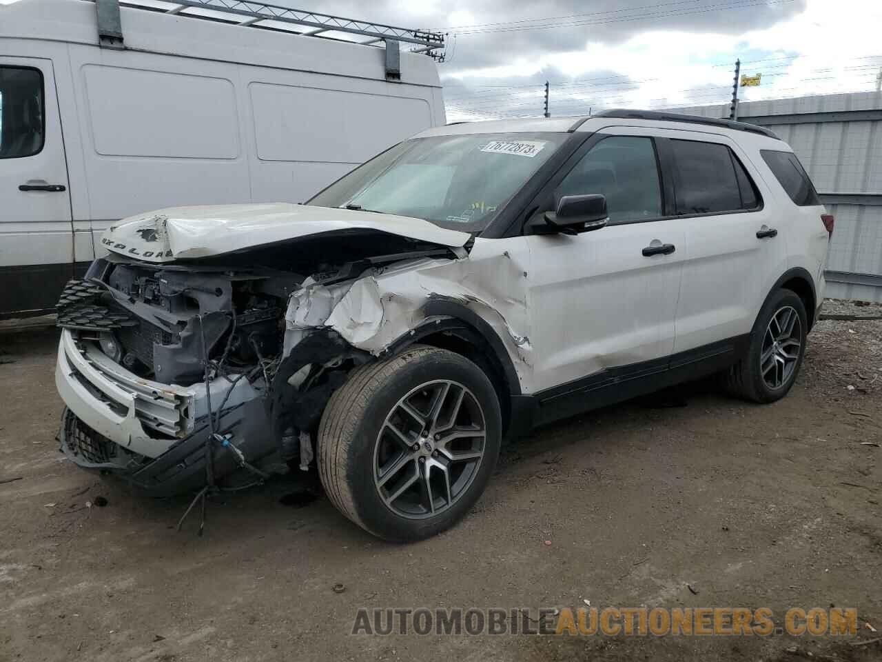 1FM5K8GT9JGC35662 FORD EXPLORER 2018