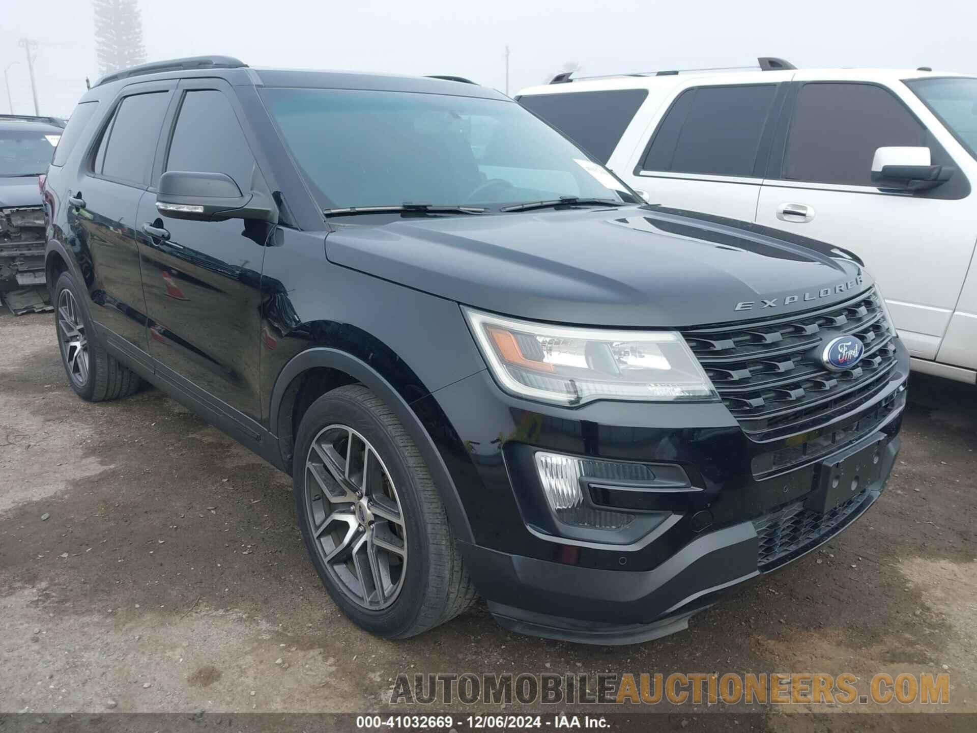 1FM5K8GTXGGA09994 FORD EXPLORER 2016