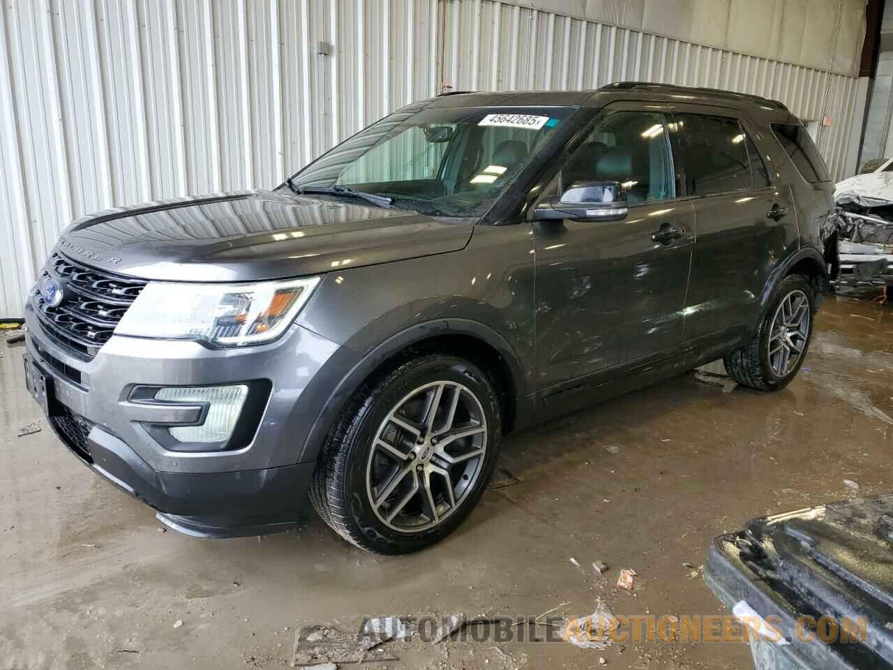 1FM5K8GTXGGB15734 FORD EXPLORER 2016