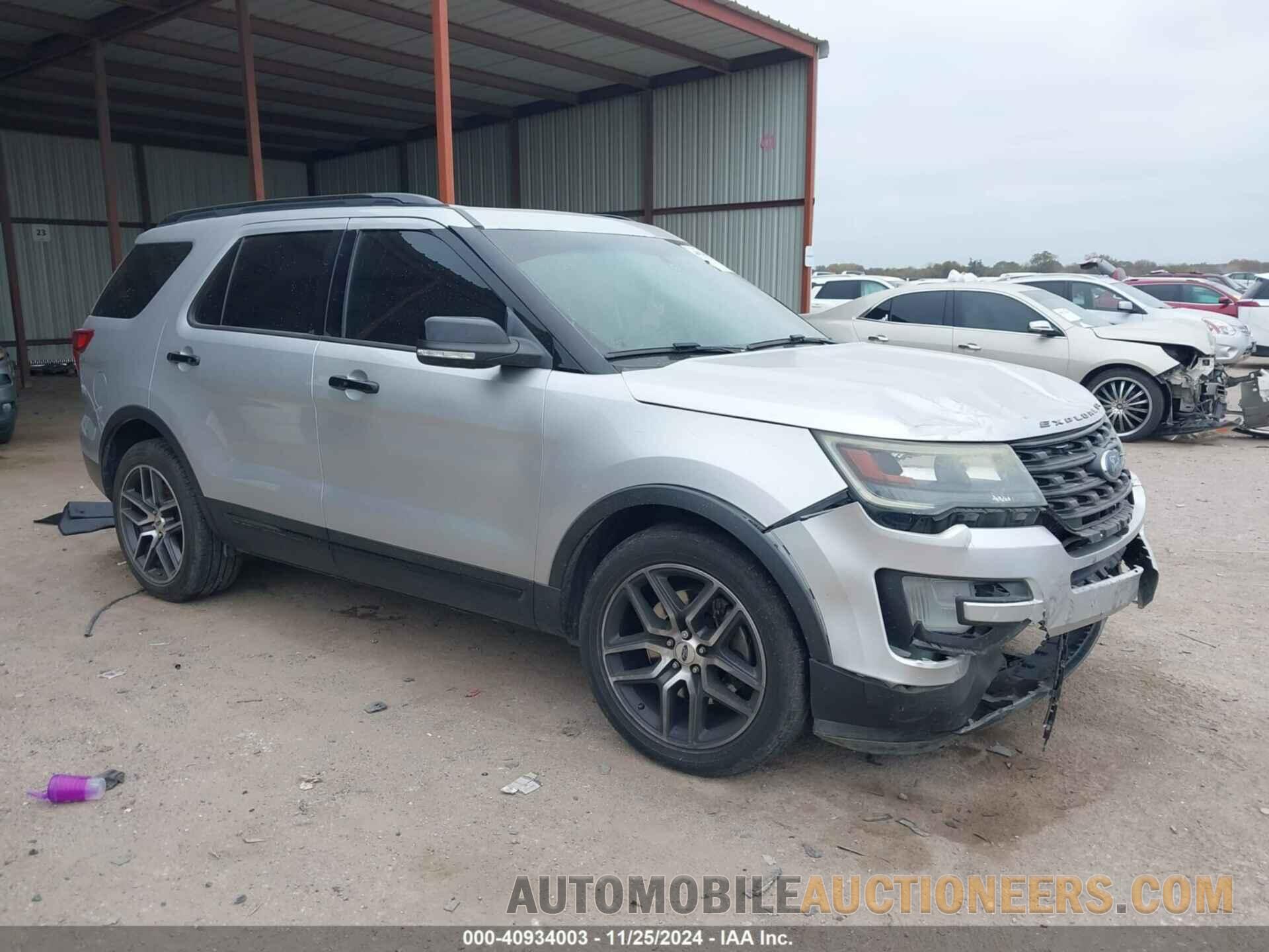 1FM5K8GTXGGB79224 FORD EXPLORER 2016