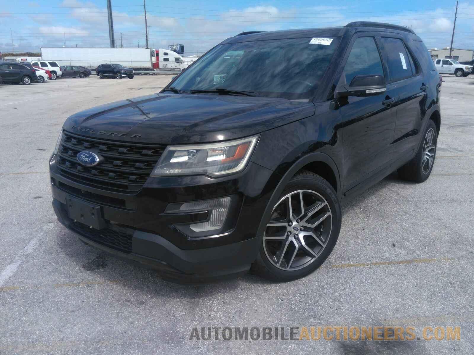 1FM5K8GTXHGA00908 Ford Explorer 2017