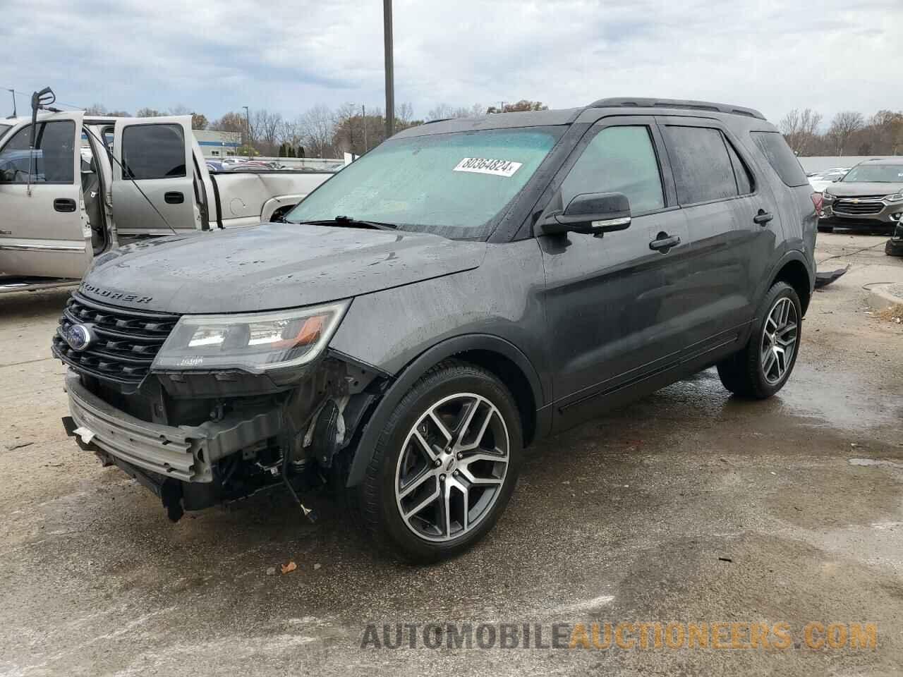 1FM5K8GTXHGB20398 FORD EXPLORER 2017