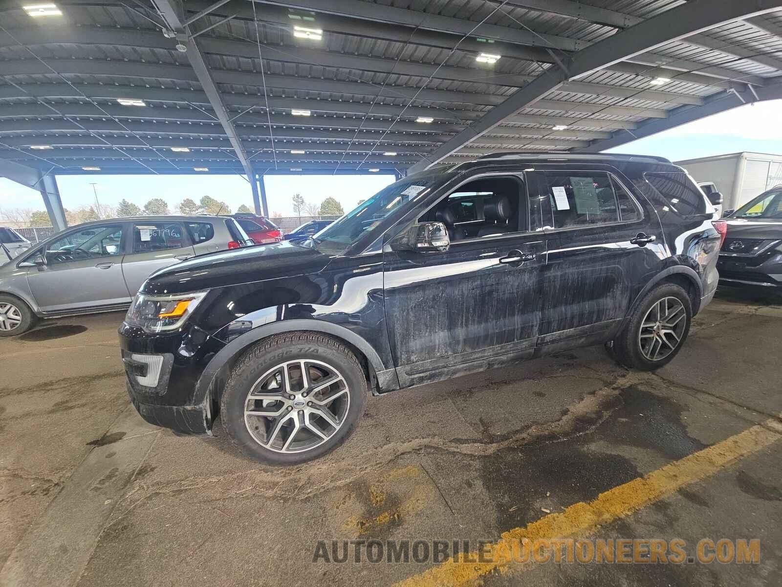 1FM5K8GTXHGD79036 Ford Explorer 2017