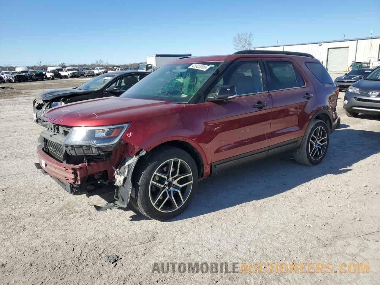 1FM5K8GTXHGD87721 FORD EXPLORER 2017