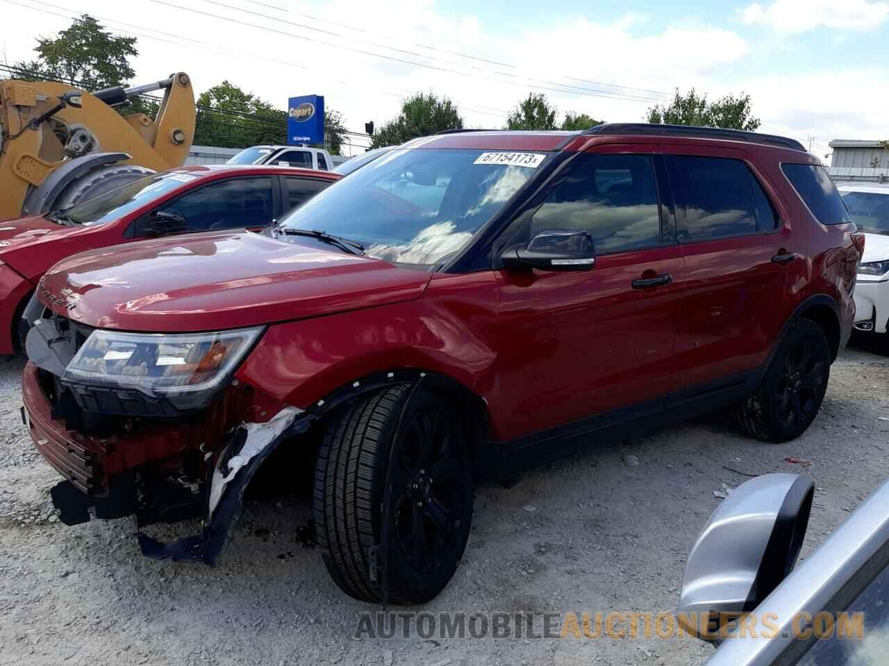 1FM5K8GTXKGA38789 FORD EXPLORER 2019