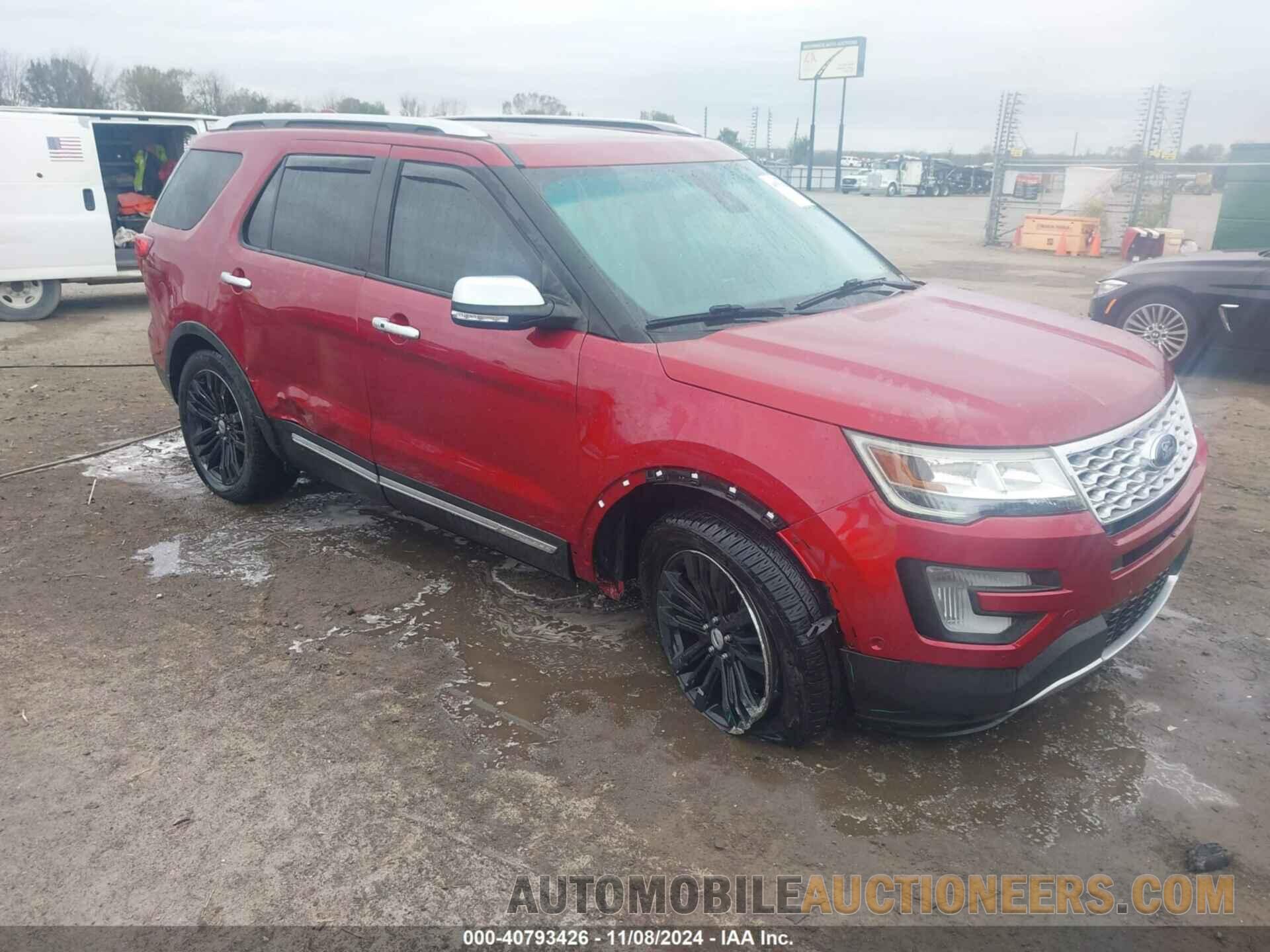 1FM5K8HT4GGD22215 FORD EXPLORER 2016