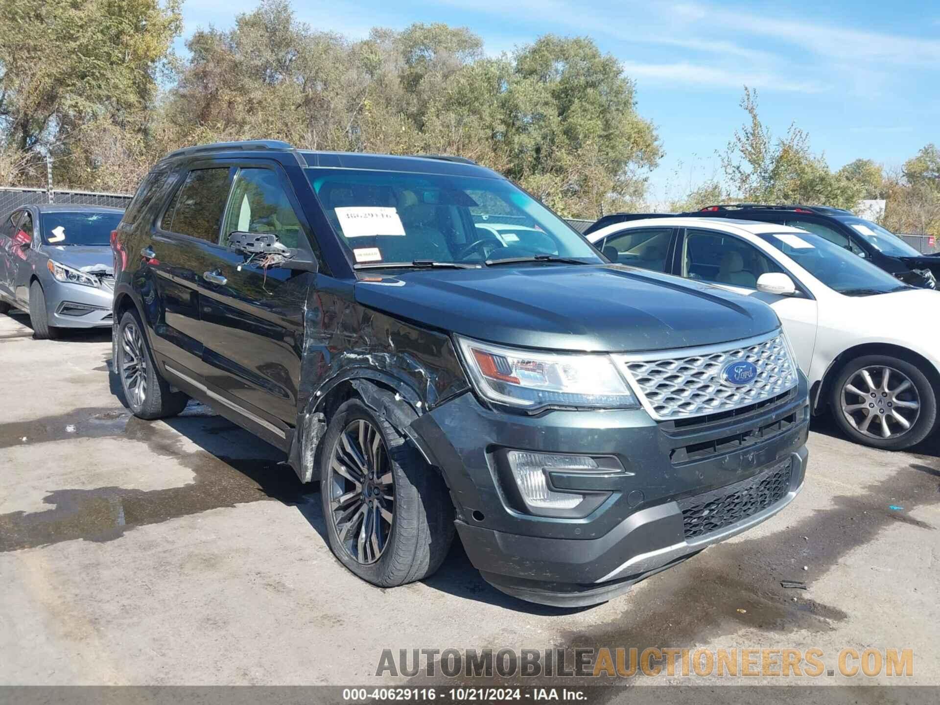 1FM5K8HT5GGC99866 FORD EXPLORER 2016