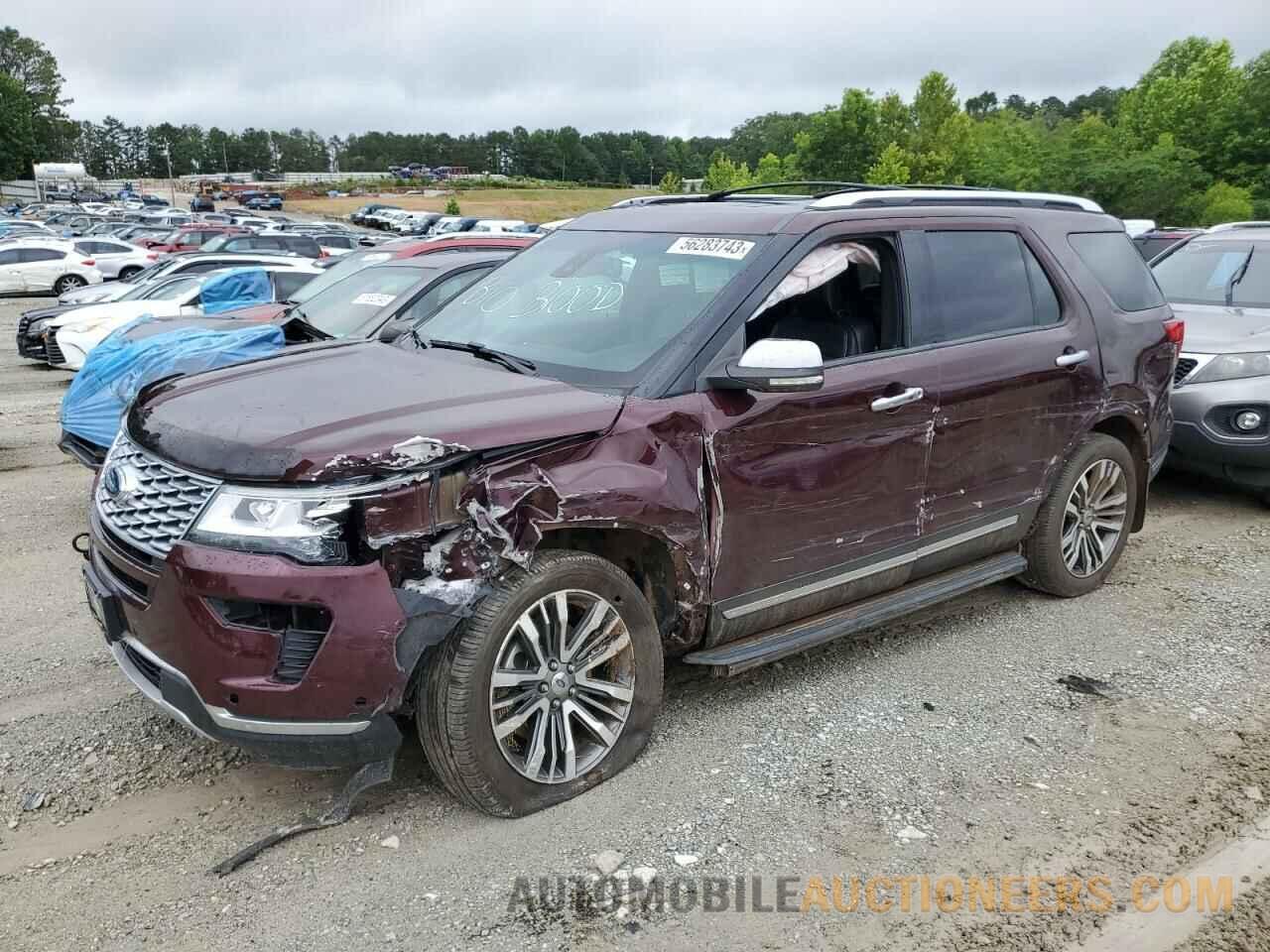 1FM5K8HT9JGC21923 FORD EXPLORER 2018