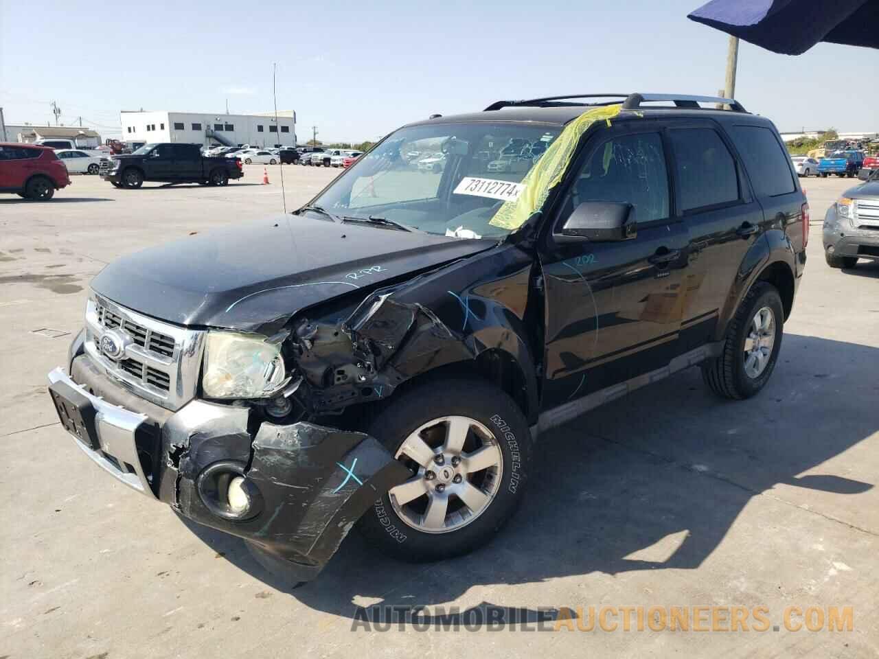 1FMCU0E70BKA09596 FORD ESCAPE 2011