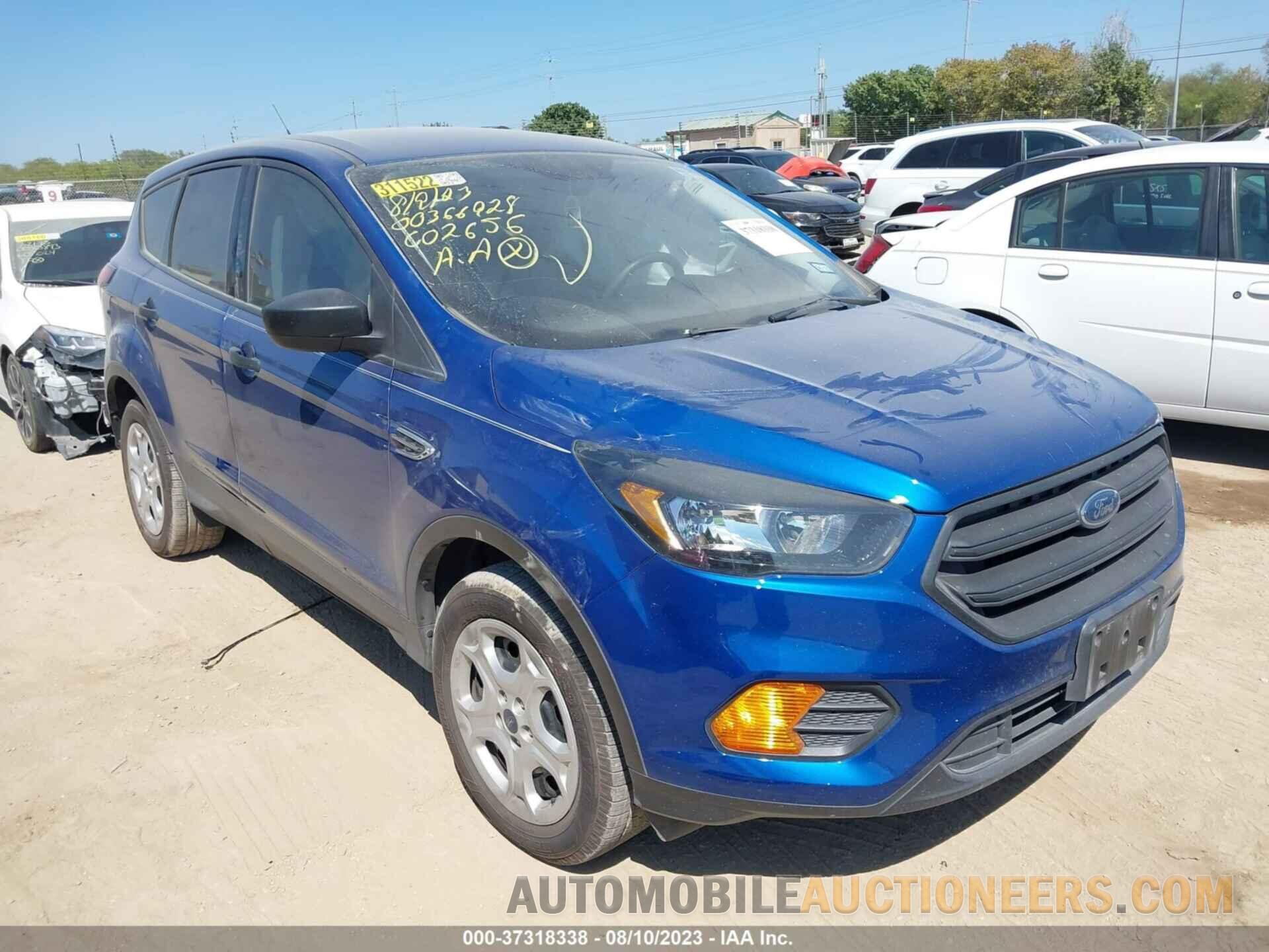 1FMCU0F70KUC02656 FORD ESCAPE 2019