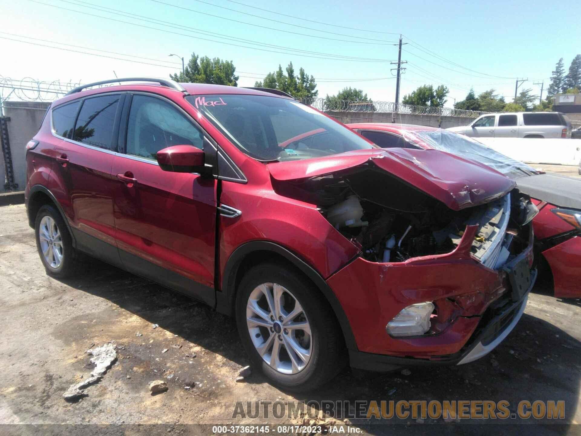 1FMCU0GDXJUD37761 FORD ESCAPE 2018