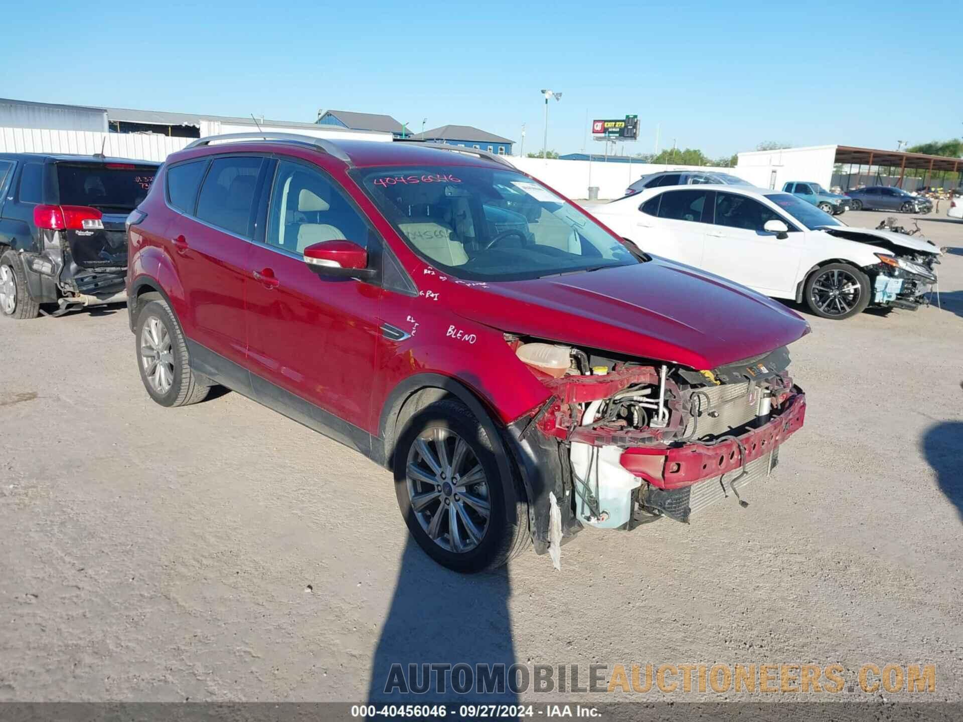 1FMCU0J90HUE93435 FORD ESCAPE 2017