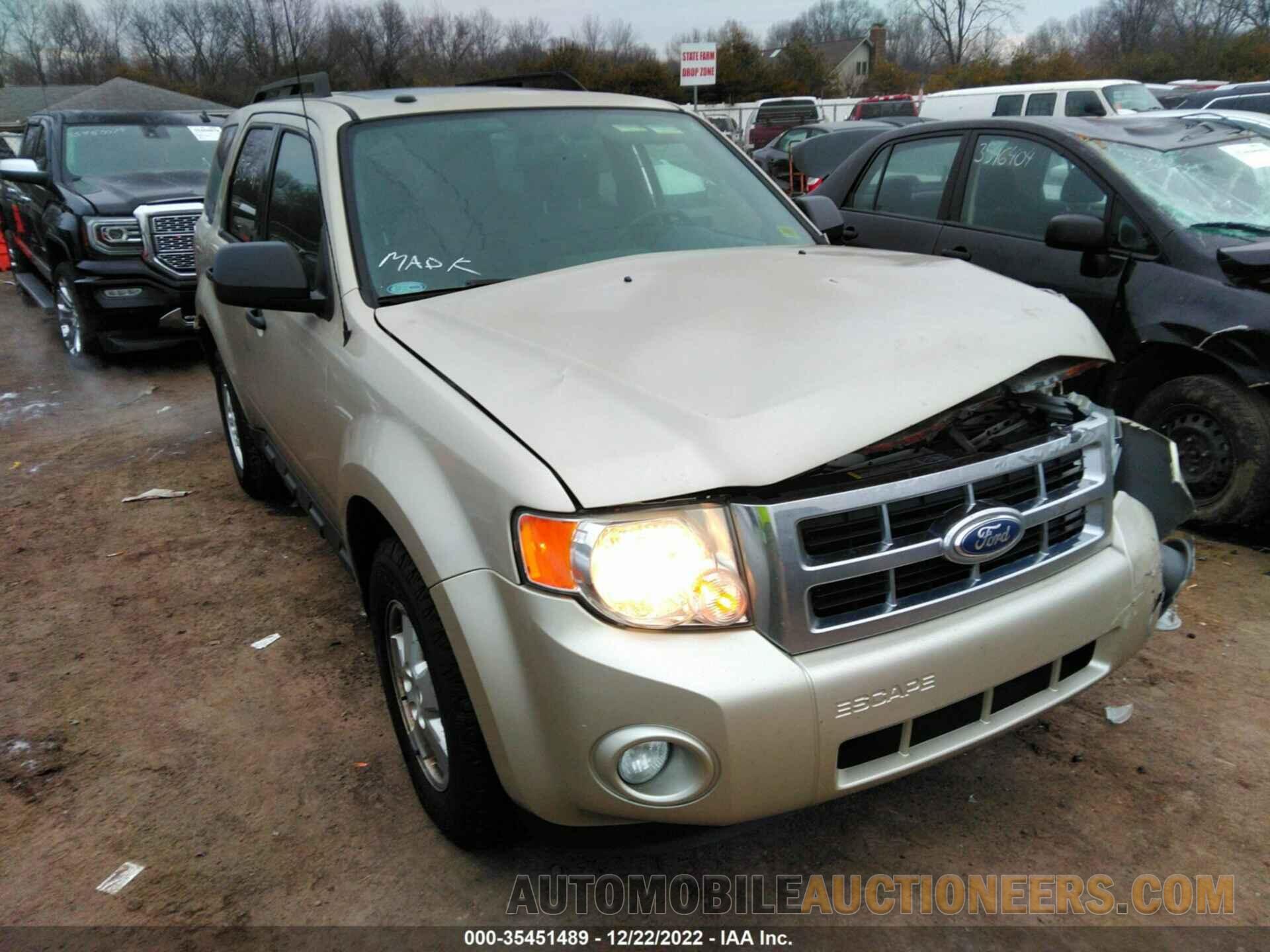 1FMCU9D70CKA74648 FORD ESCAPE 2012