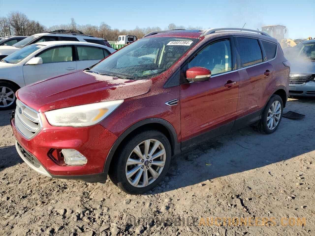 1FMCU9JD4HUA98005 FORD ESCAPE 2017