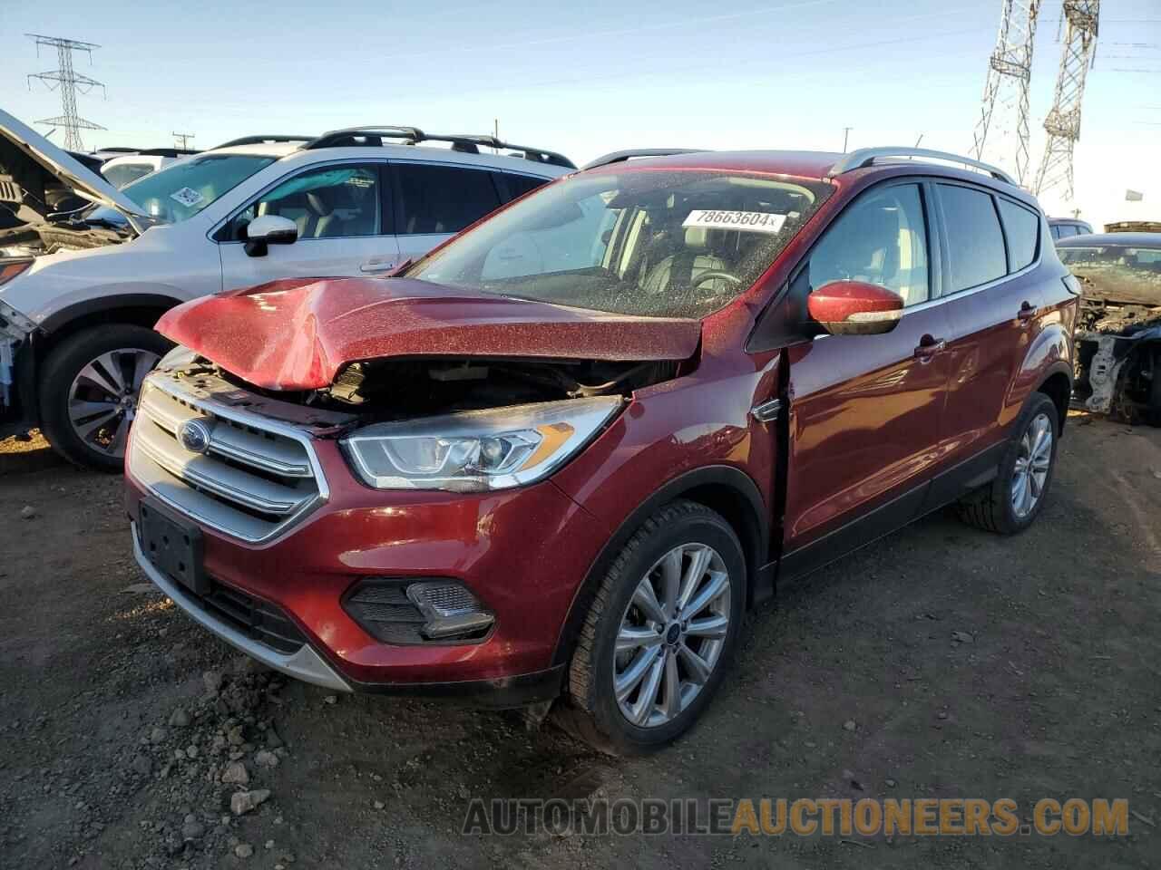 1FMCU9JD5HUD36198 FORD ESCAPE 2017