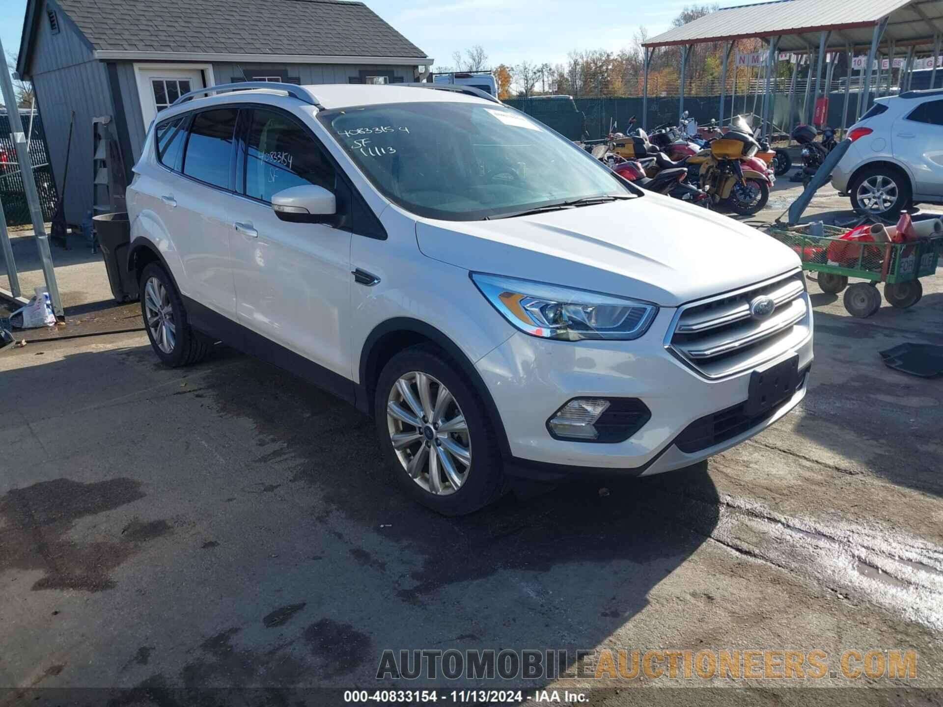 1FMCU9JD6HUB65509 FORD ESCAPE 2017