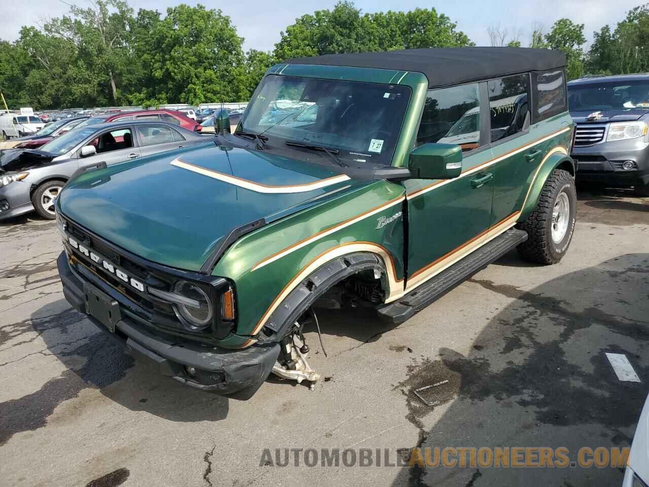 1FMDE5BHXNLB00563 FORD BRONCO 2022