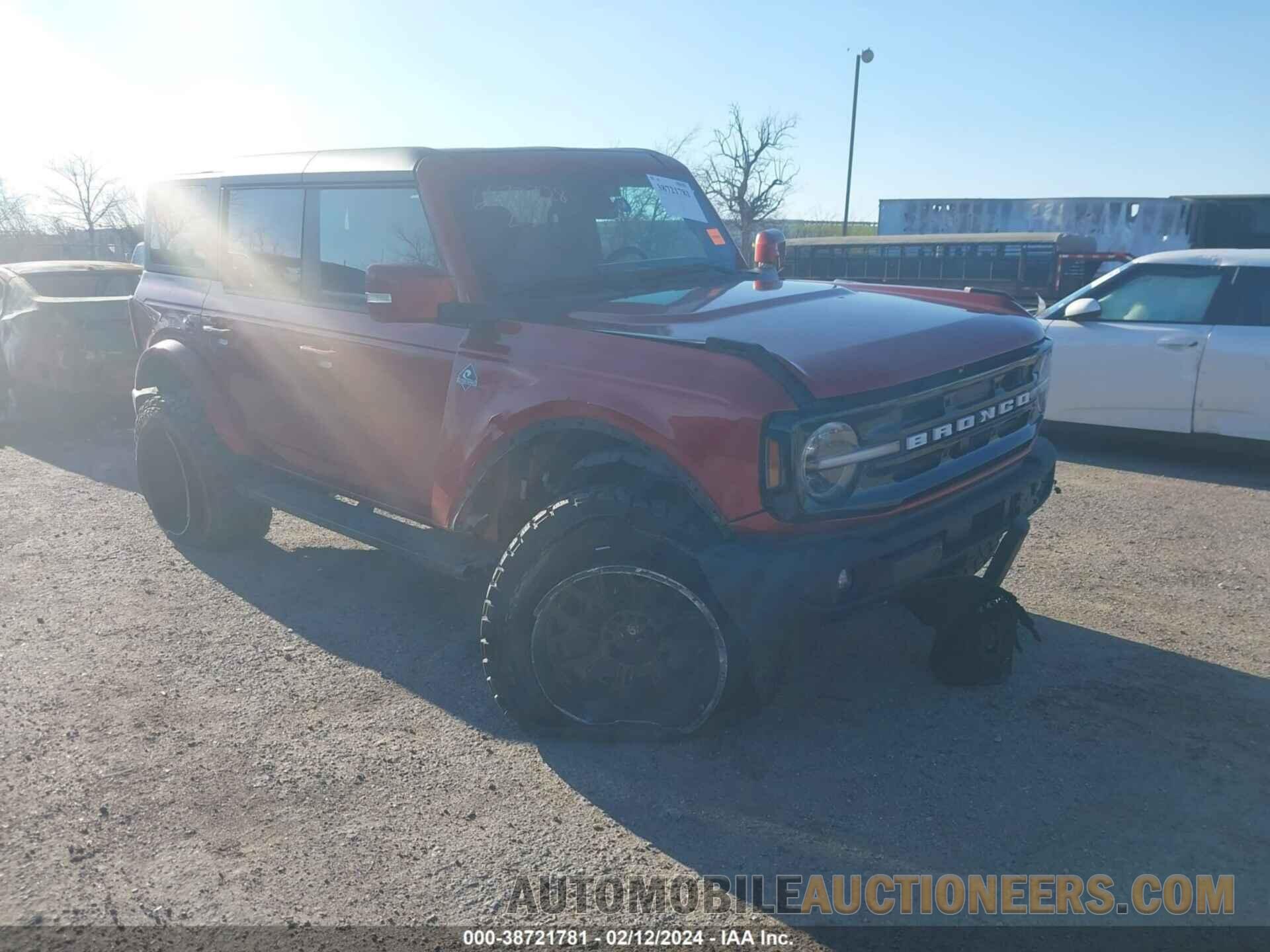 1FMDE5DH2NLA93959 FORD BRONCO 2022