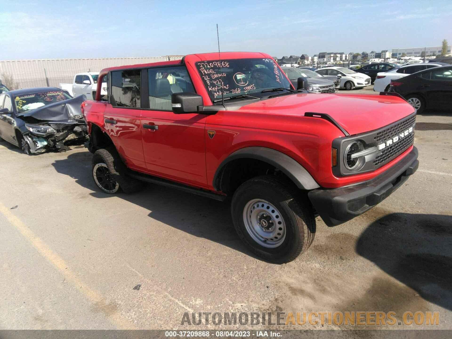 1FMEE5DP7NLB32217 FORD BRONCO 2022