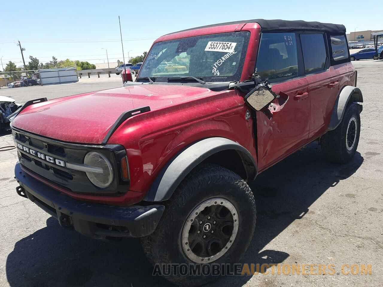 1FMEE5DPXMLA72903 FORD BRONCO 2021