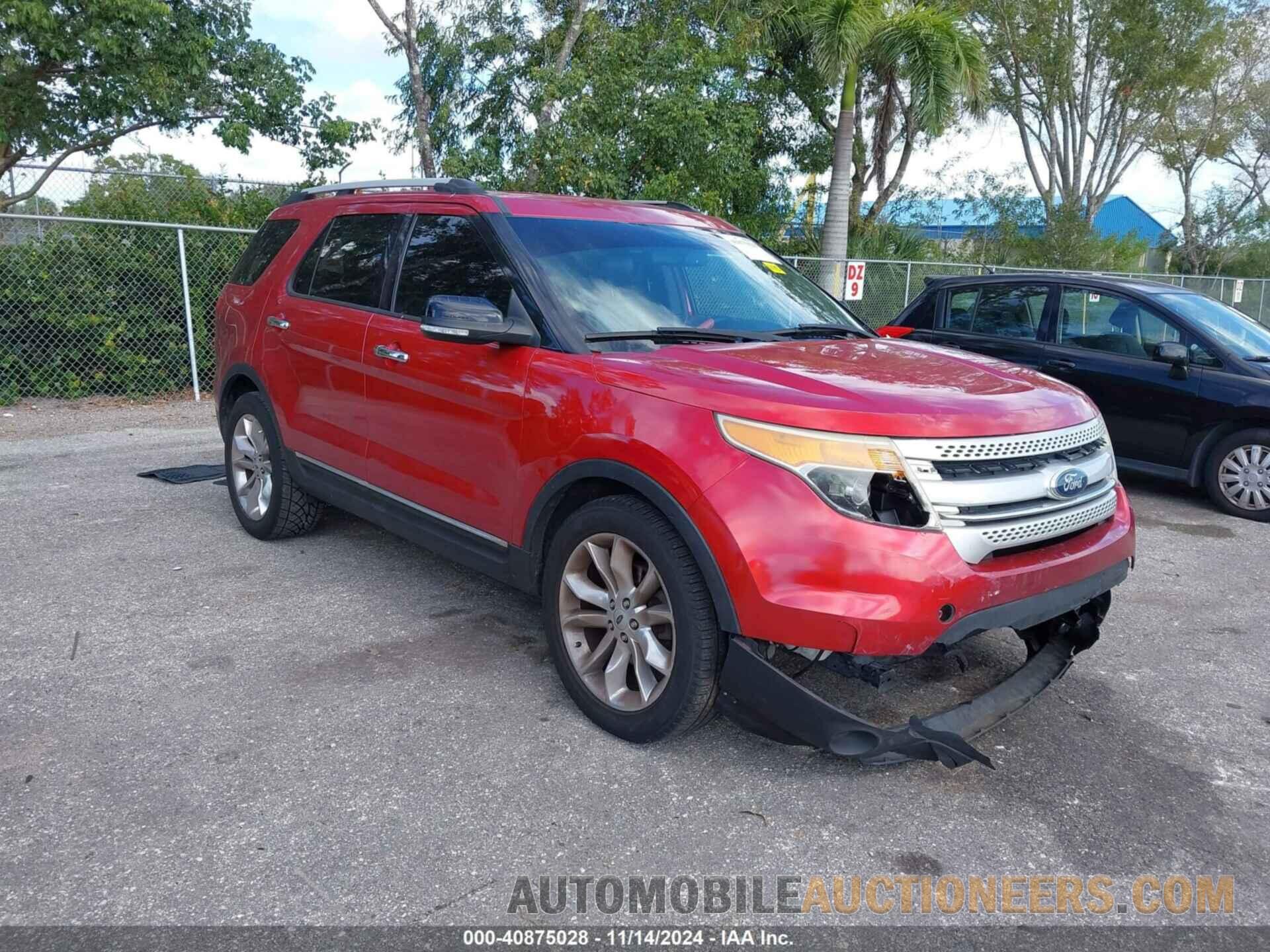 1FMHK7D88CGA49167 FORD EXPLORER 2012