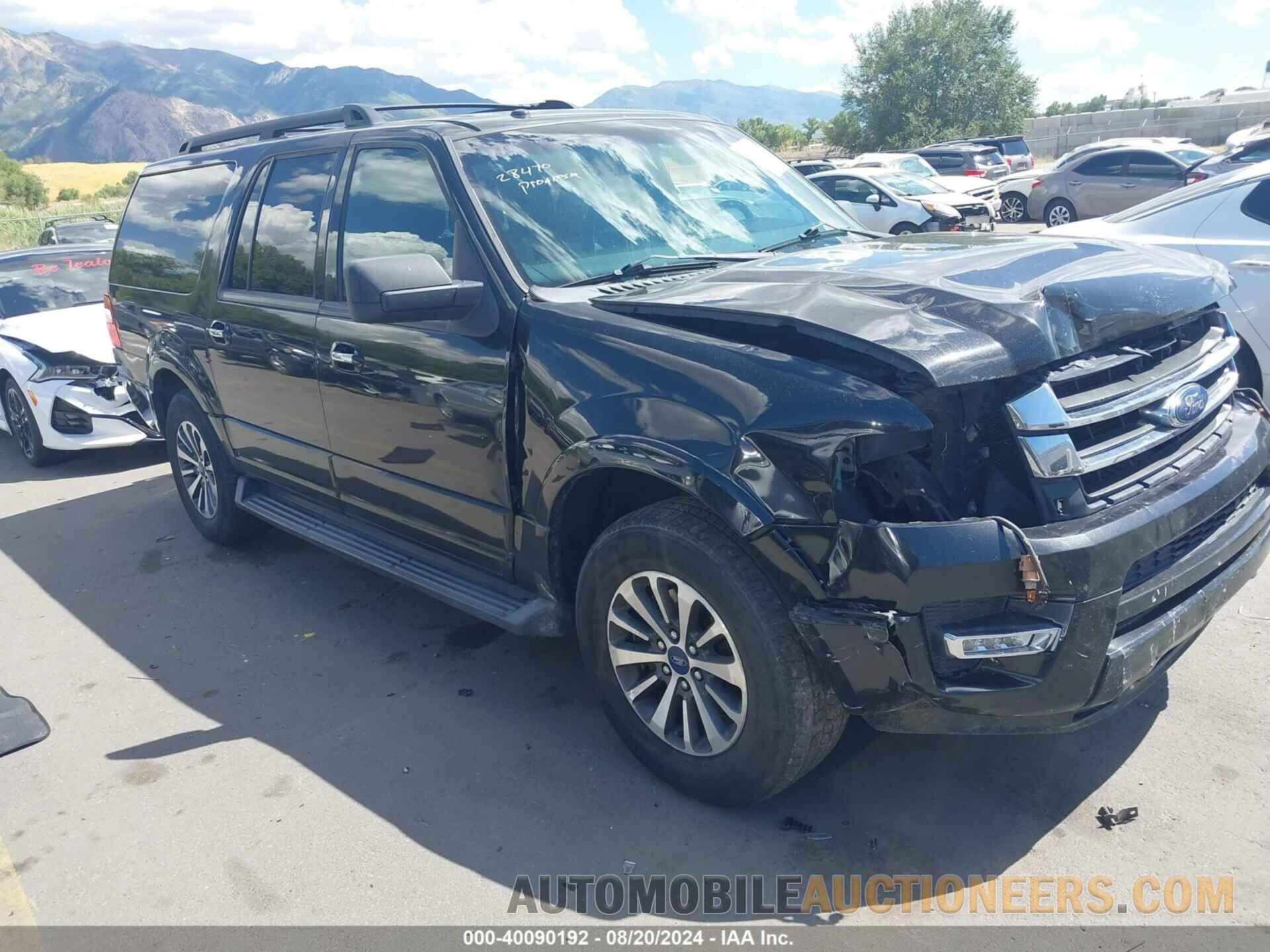 1FMJK1JT0FEF43370 FORD EXPEDITION EL 2015