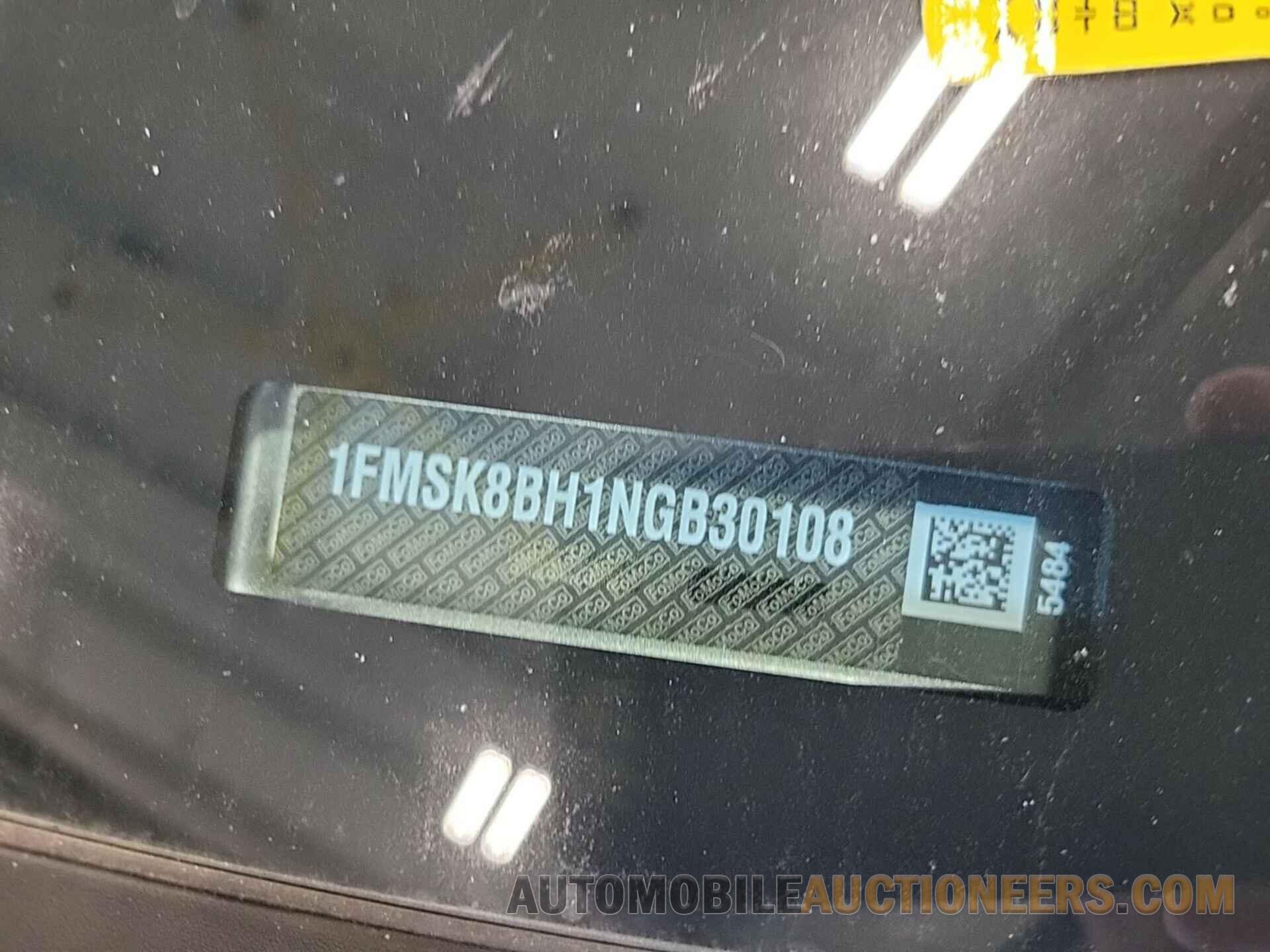 1FMSK8BH1NGB30108 FORD EXPLORER 2022