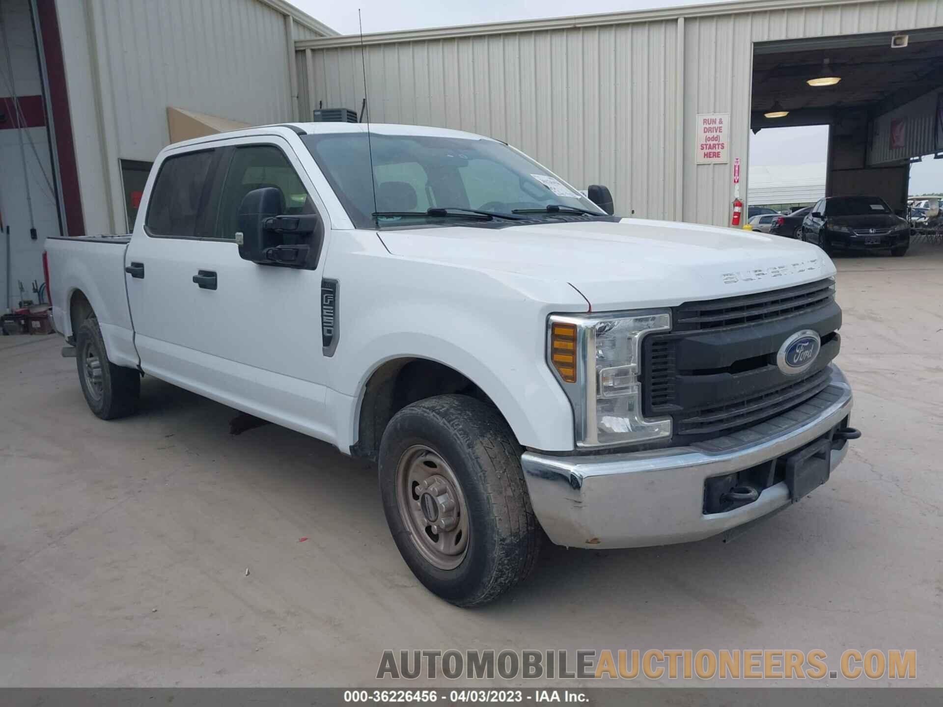 1FT7W2A60KED15110 FORD SUPER DUTY F-250 SRW 2019