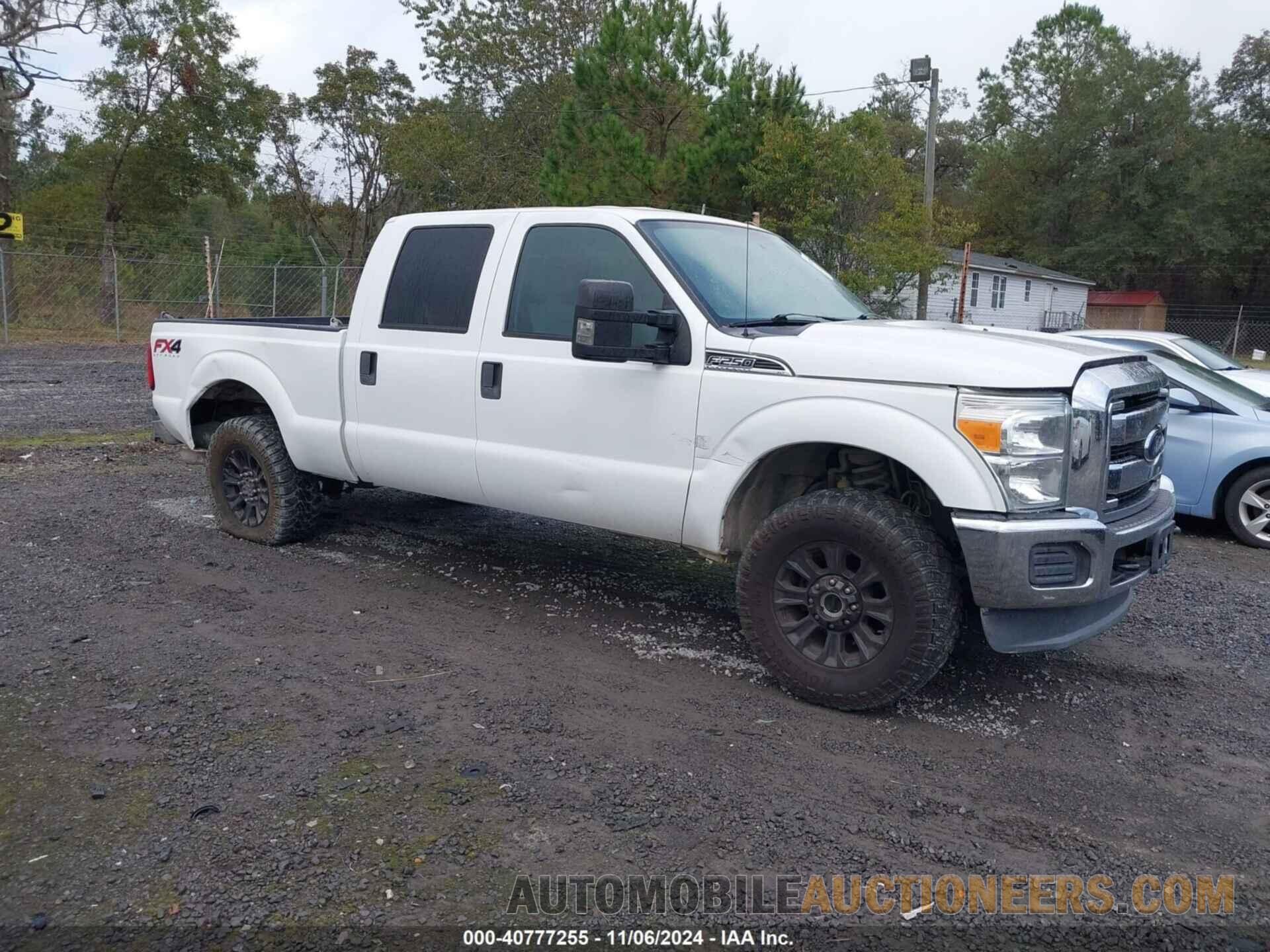 1FT7W2B66CEC37626 FORD F-250 2012