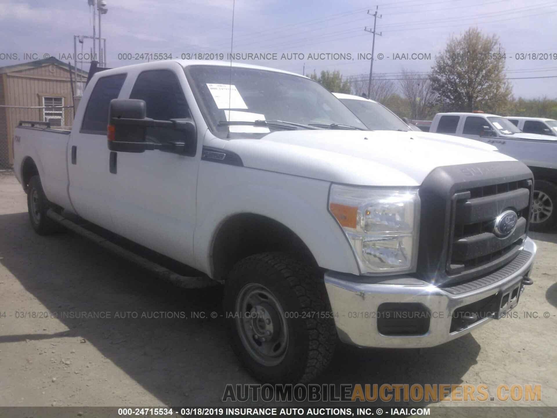 1FT7W2B68GED10775 FORD F250 2016
