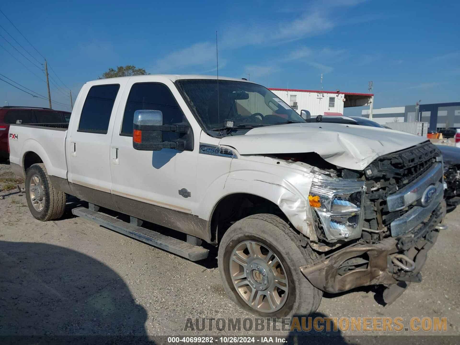 1FT7W2BT4BEA35257 FORD F-250 2011