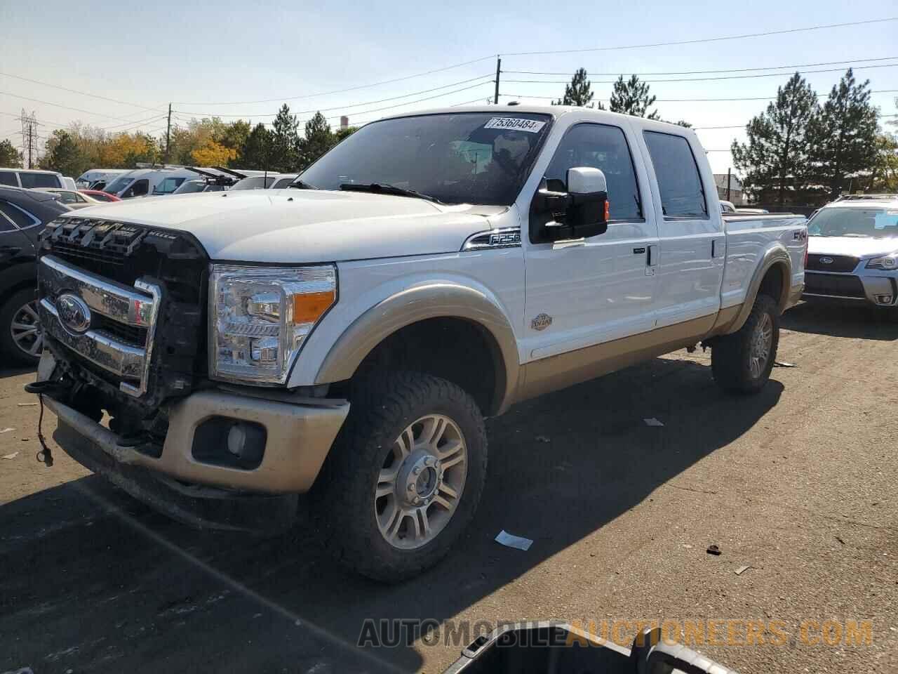 1FT7W2BT4BEB23323 FORD F250 2011