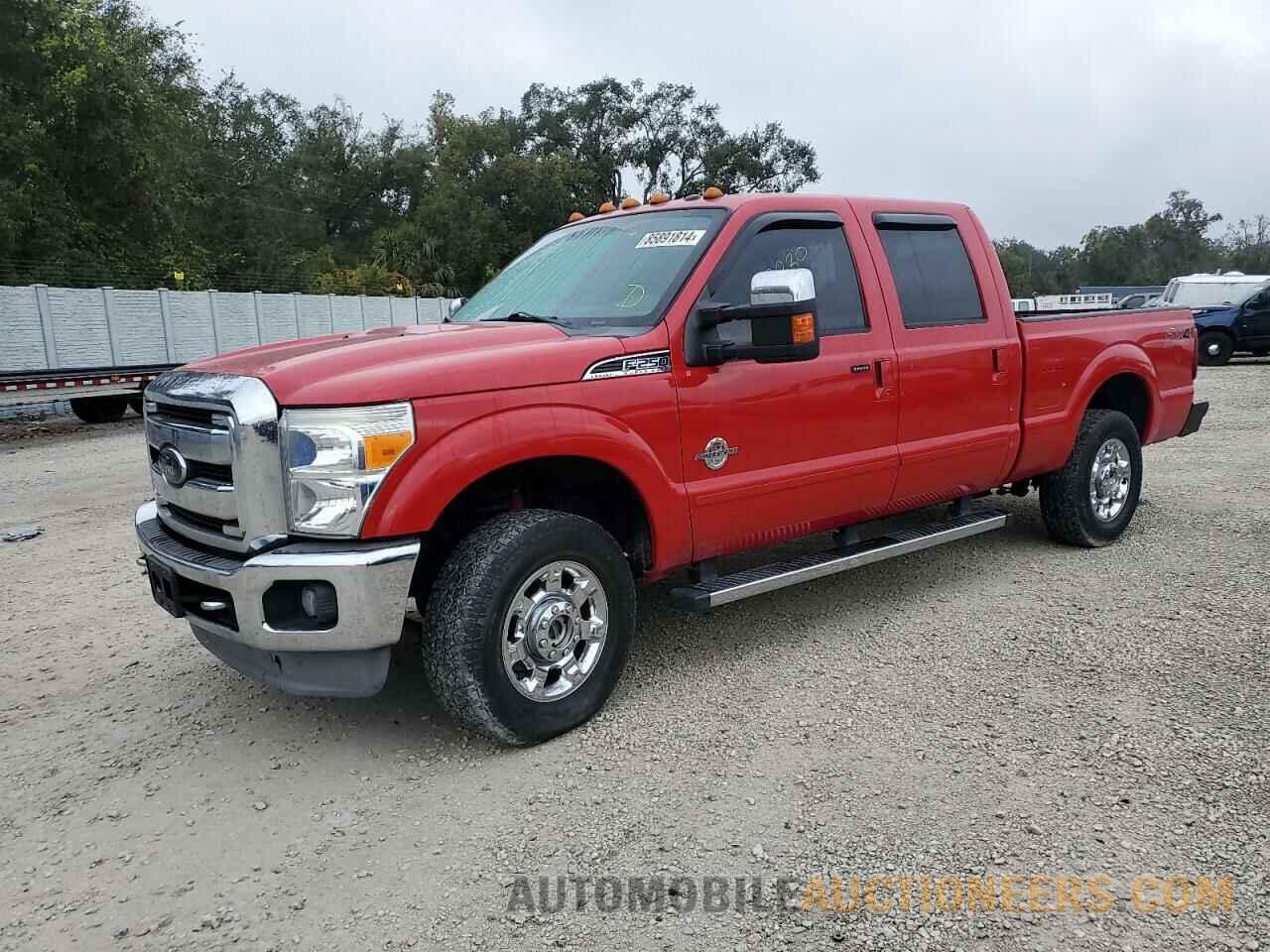 1FT7W2BT4CEC41907 FORD F250 2012