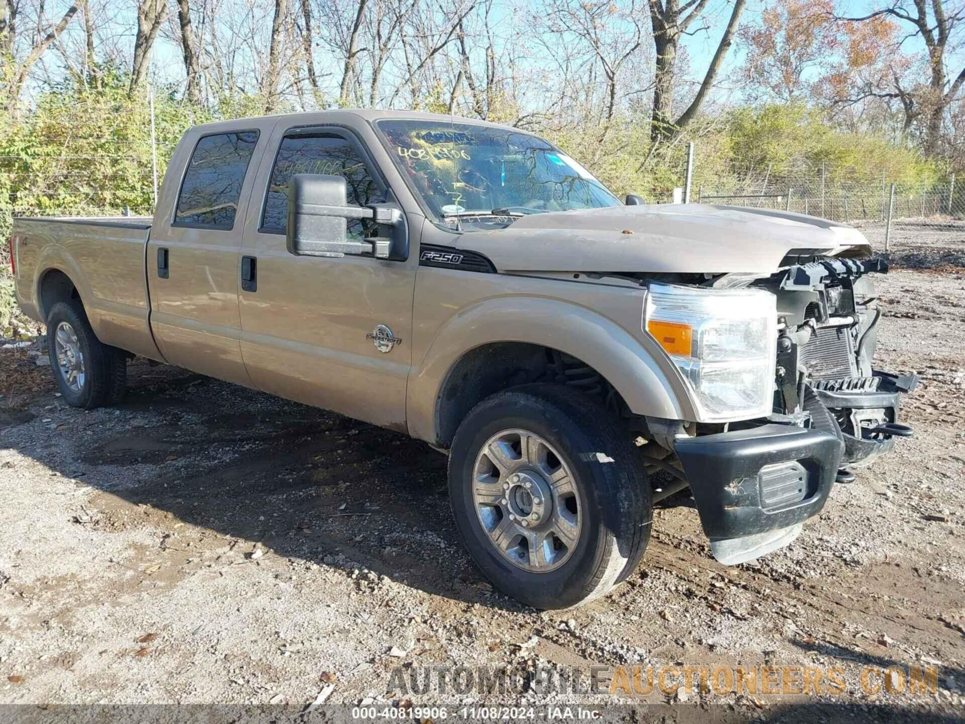 1FT7W2BT4CEC58142 FORD F-250 2012