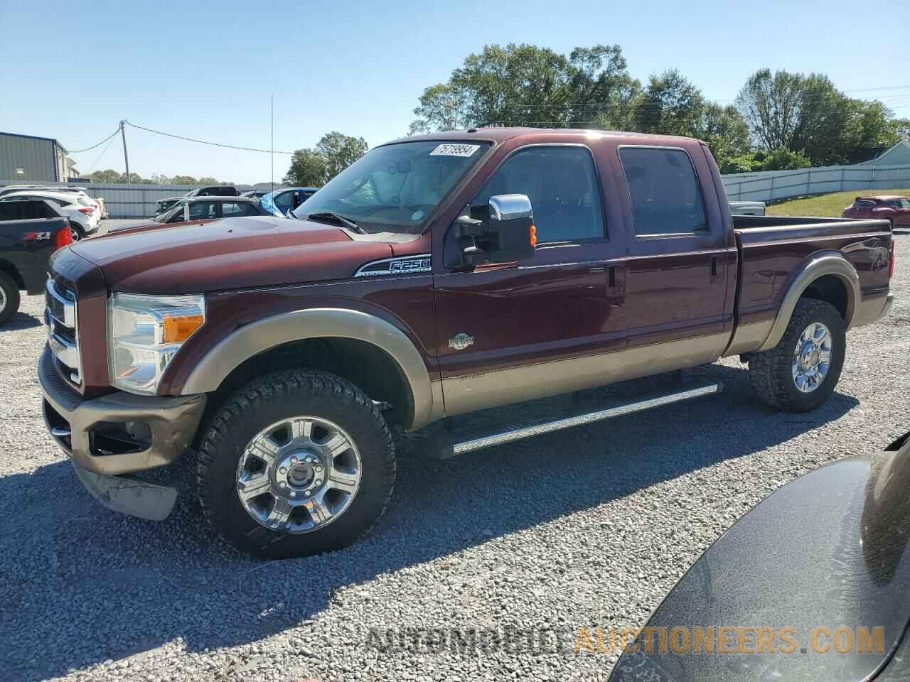 1FT7W2BT7DEA01932 FORD F250 2013