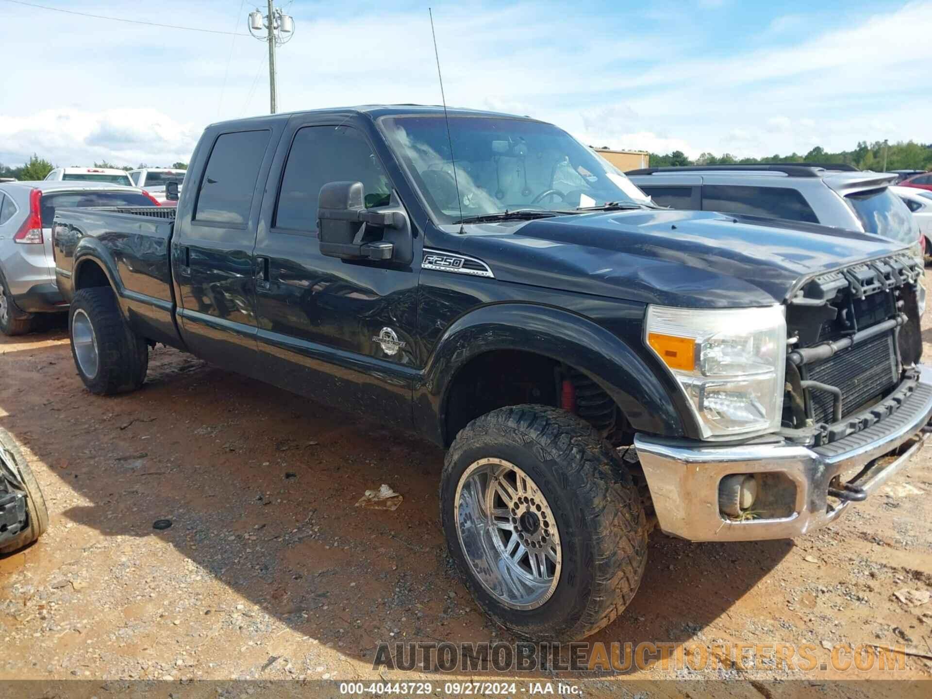 1FT7W2BT8BEA07185 FORD F-250 2011