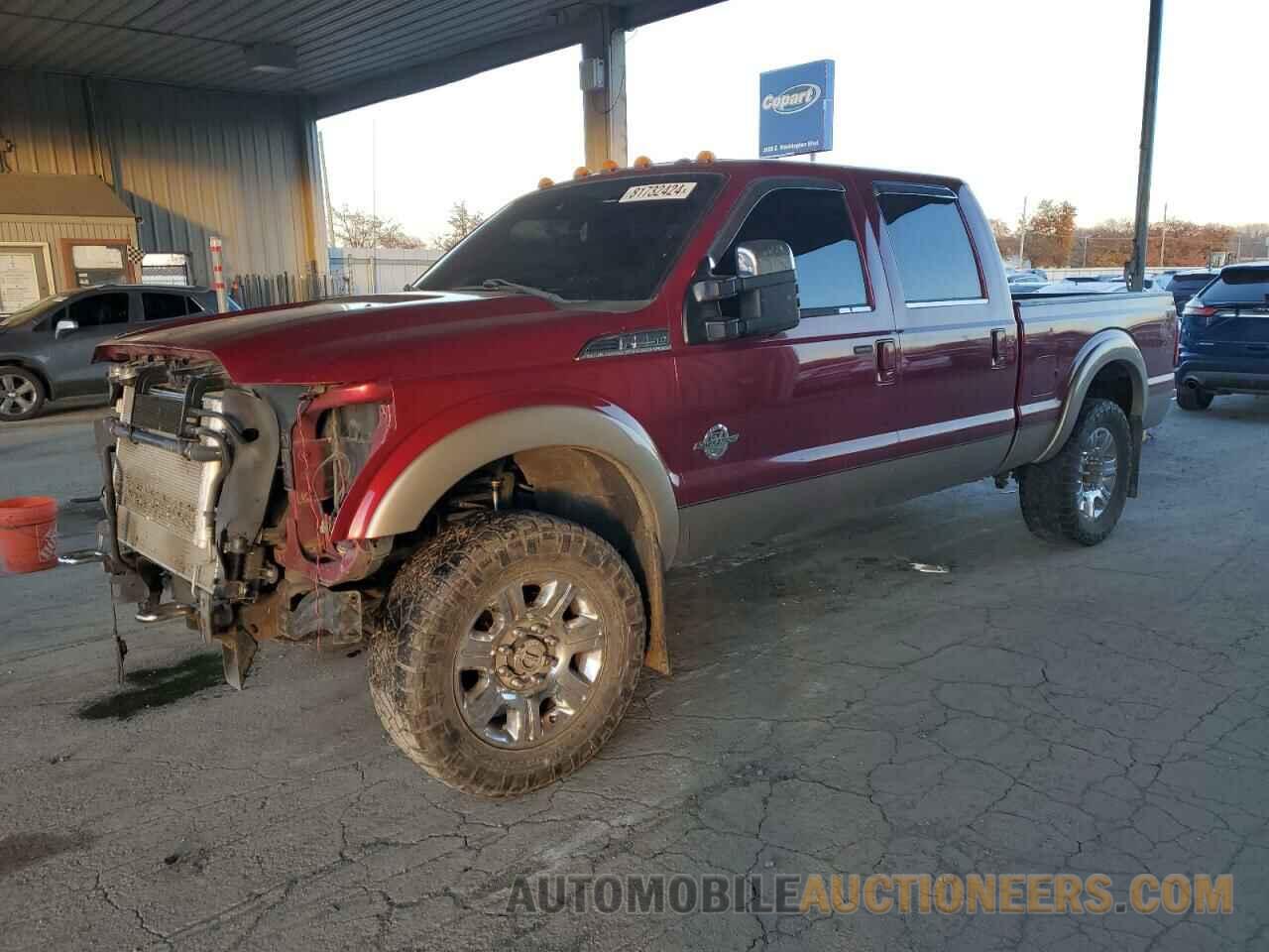 1FT7W2BT8DEB43528 FORD F250 2013