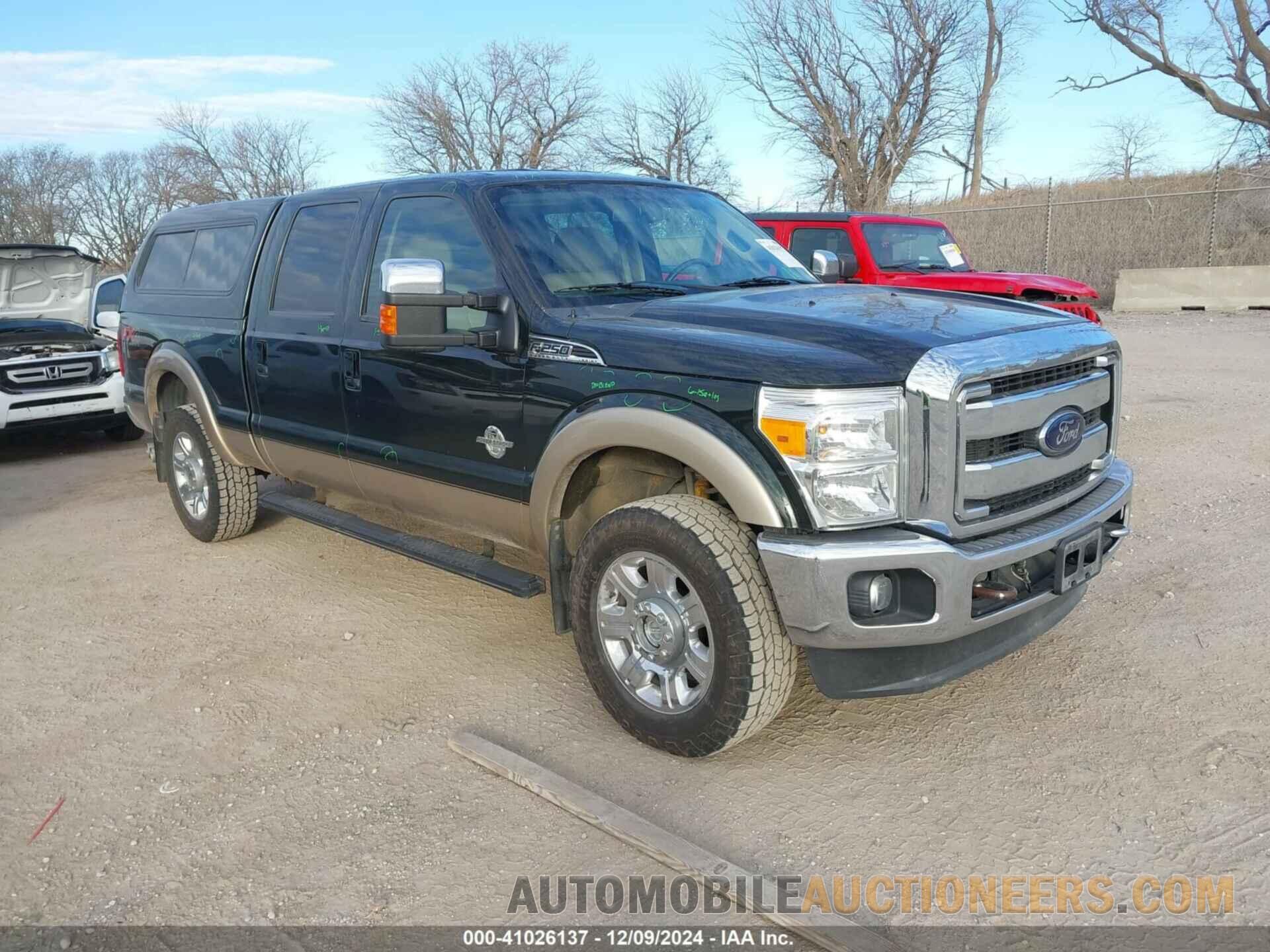 1FT7W2BTXCEB73774 FORD F-250 2012