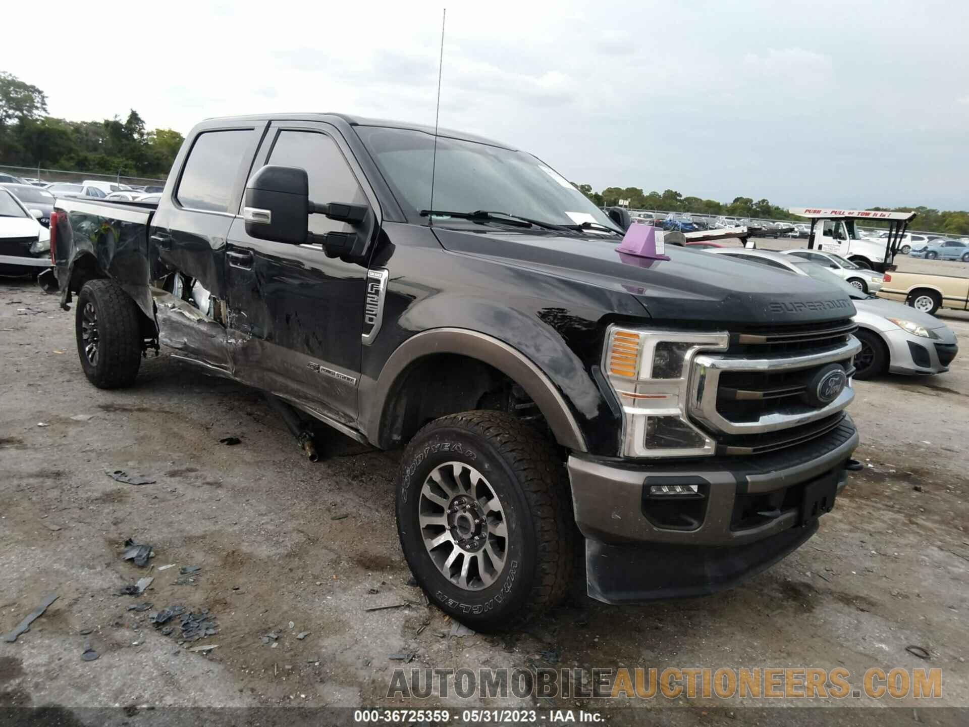 1FT8W2BT0MED27091 FORD SUPER DUTY F-250 SRW 2021