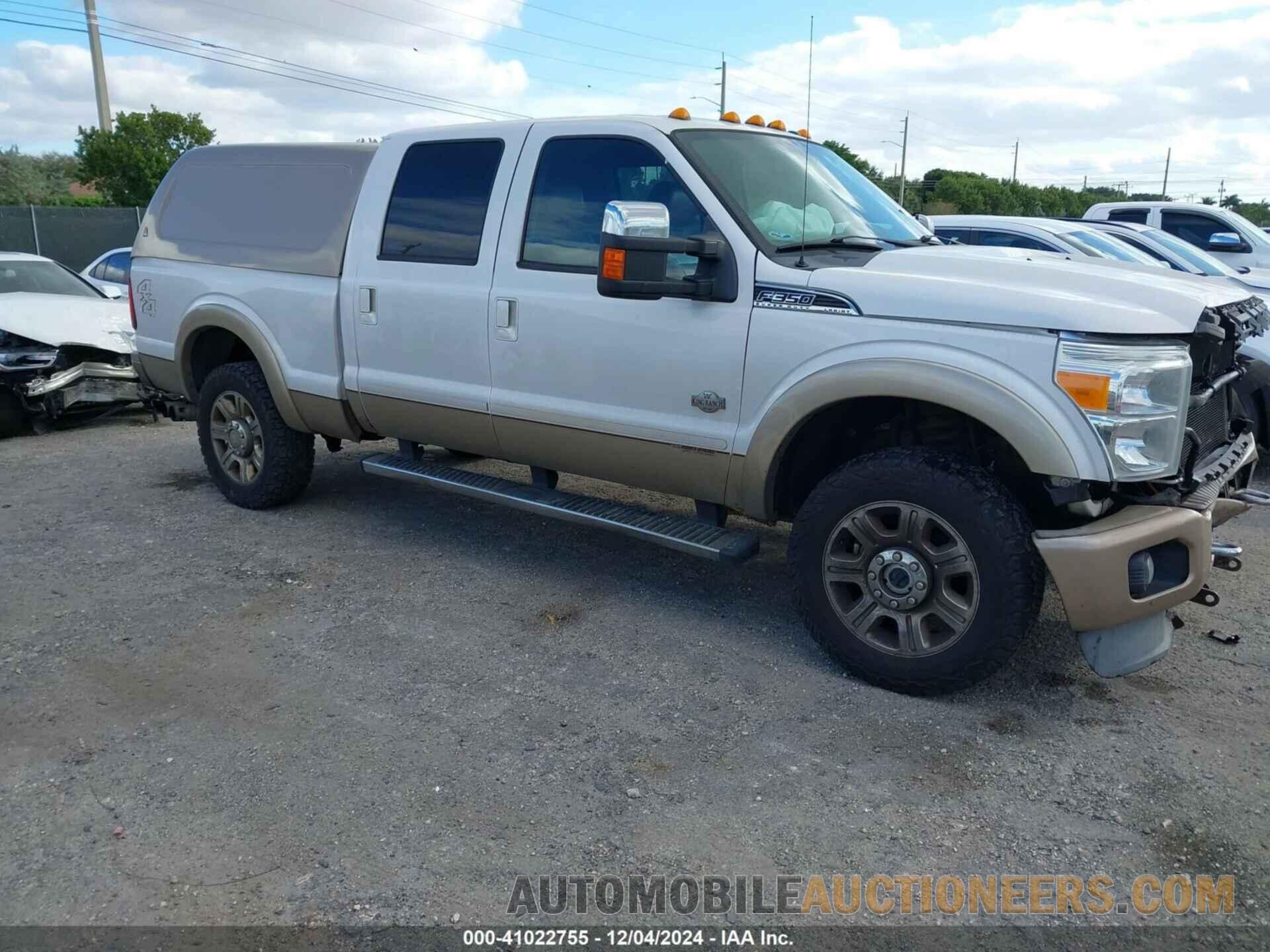 1FT8W3BT3CEA68505 FORD F-350 2012