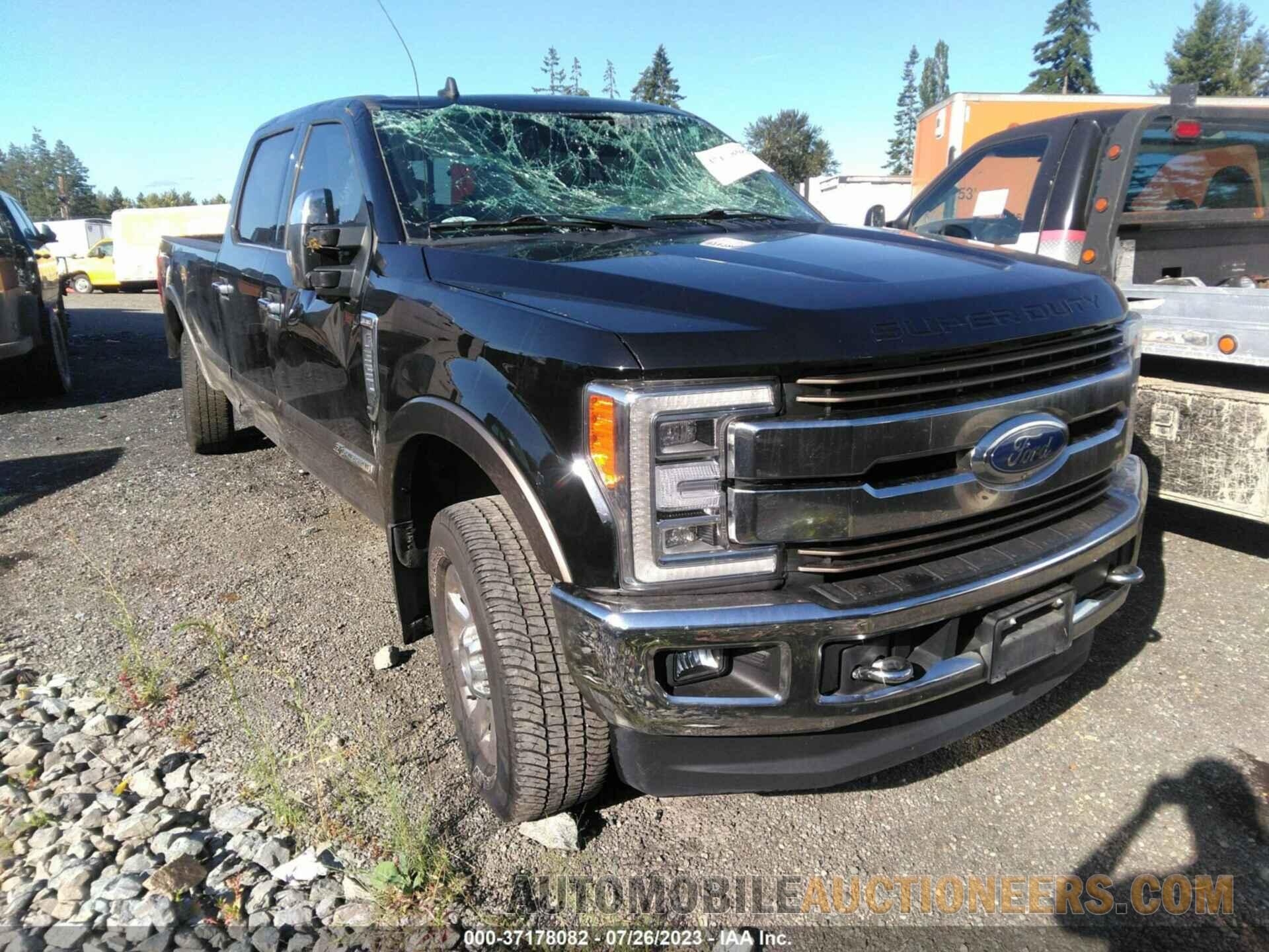 1FT8W3BT5KEC09489 FORD SUPER DUTY F-350 SRW 2019