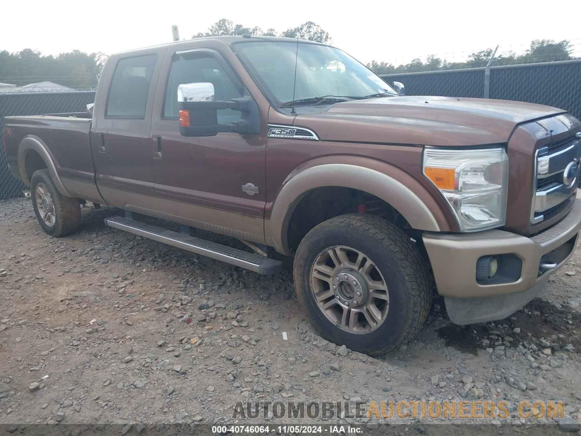 1FT8W3BT7BEB59646 FORD F-350 2011